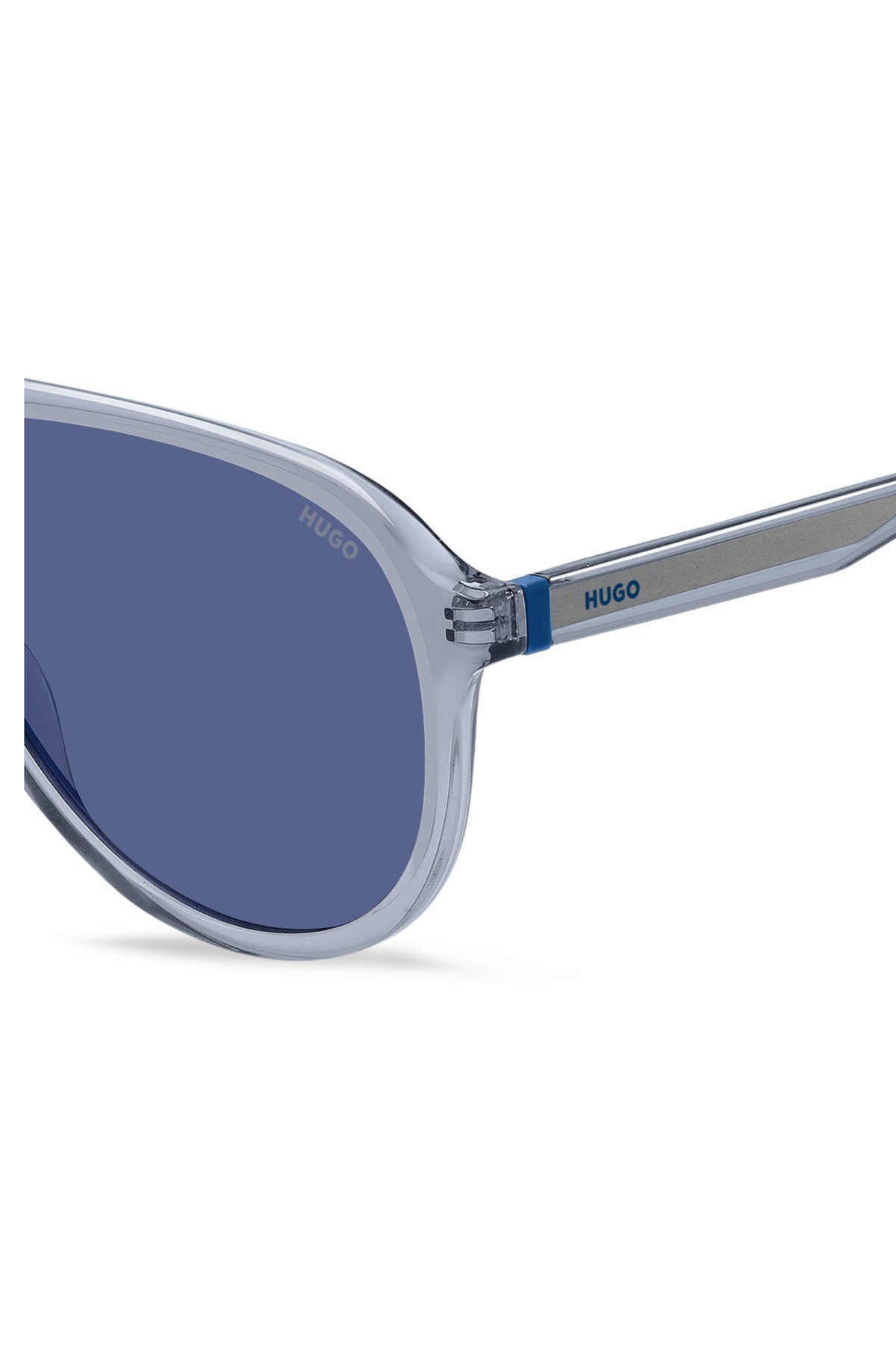 HUGO-Ochelari de soare pentru femei Hugo HG 1362/S PJP/KU, Plastic, Albastru, 59 mm 3