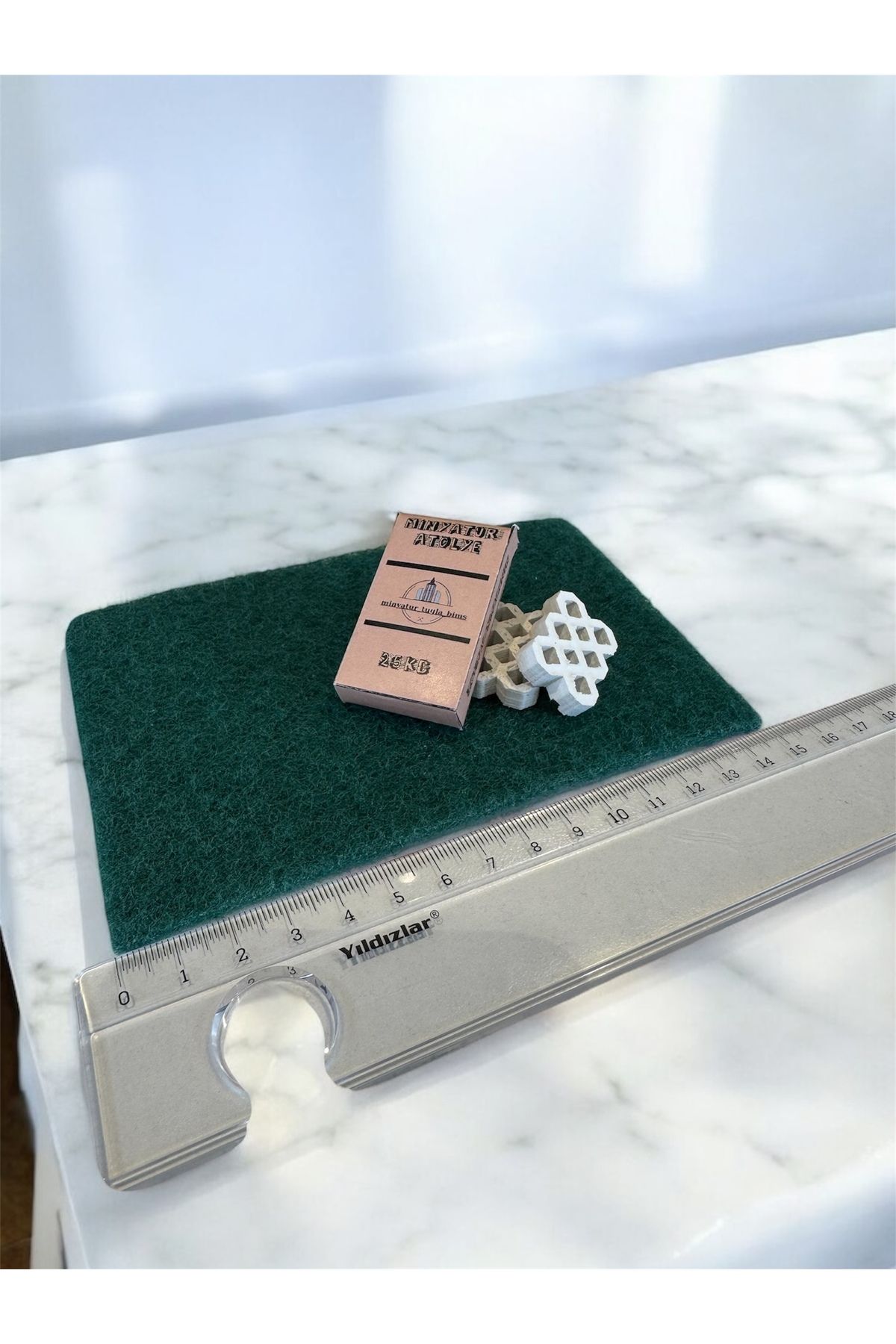 3D Minyatür Çim