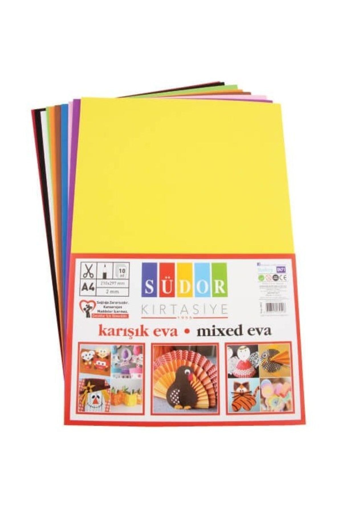 Südor Eva 20X30 Cm 2 Mm 10 Renk Karışık Sk02