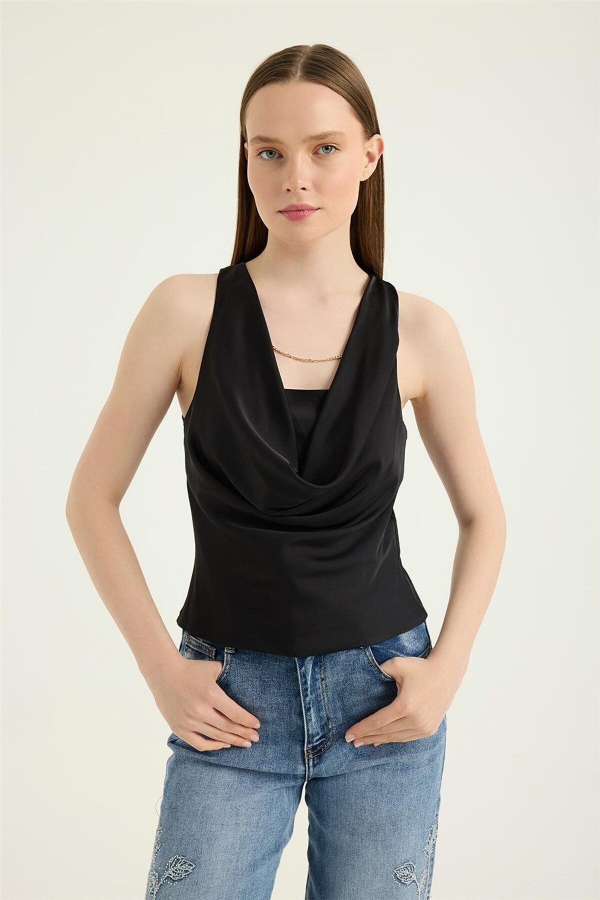 HomeStore Degaje Yaka Top