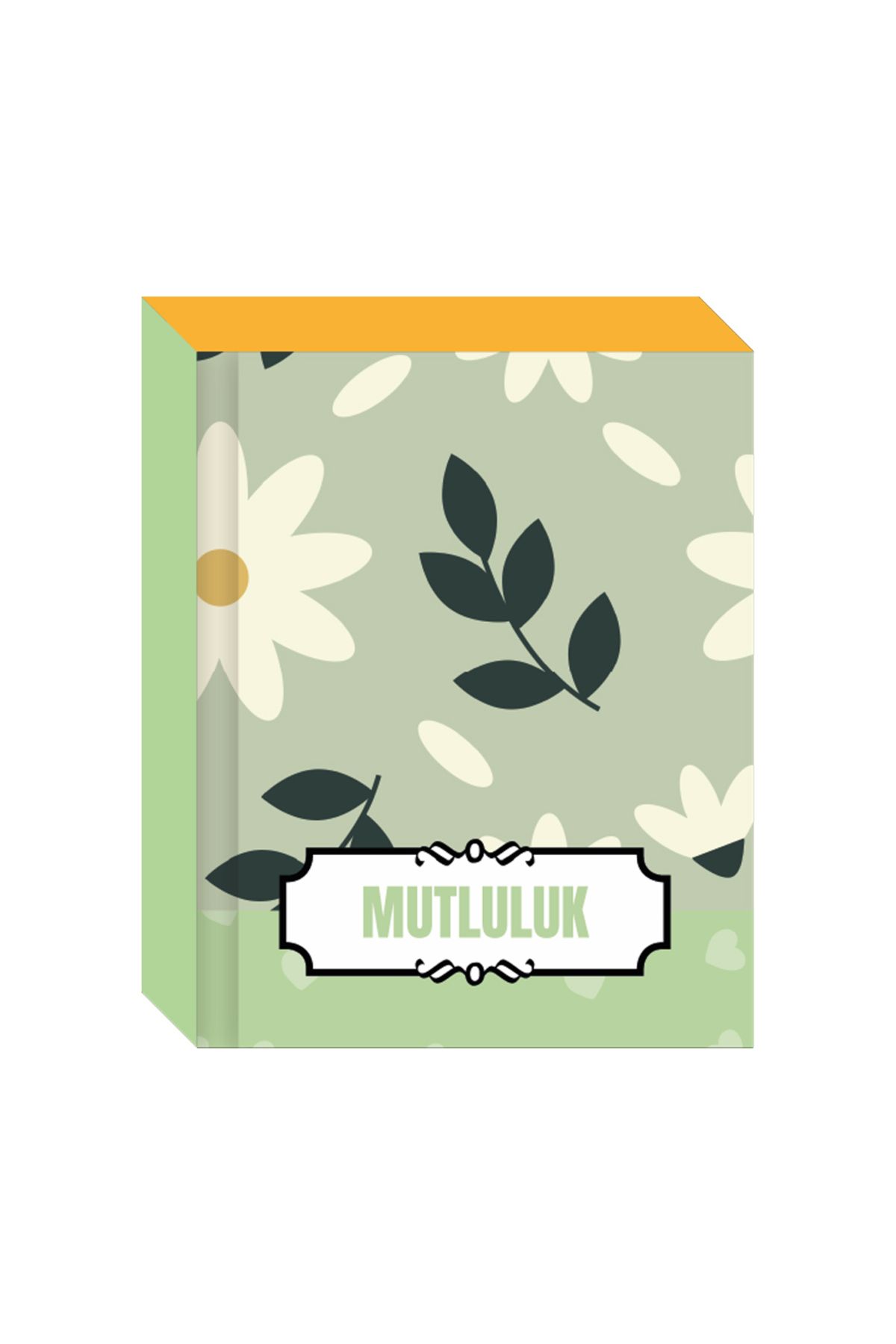 Lilamor Not Defteri Çiçek Mini Havuz 4X5Cm 120 Sayfa (200 Lü Paket)