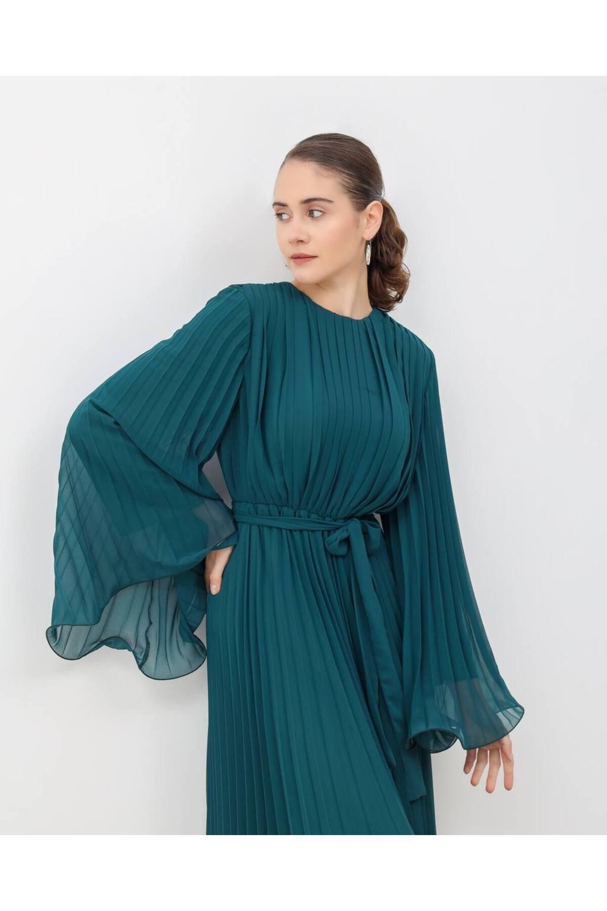 Butik Love plise elbise