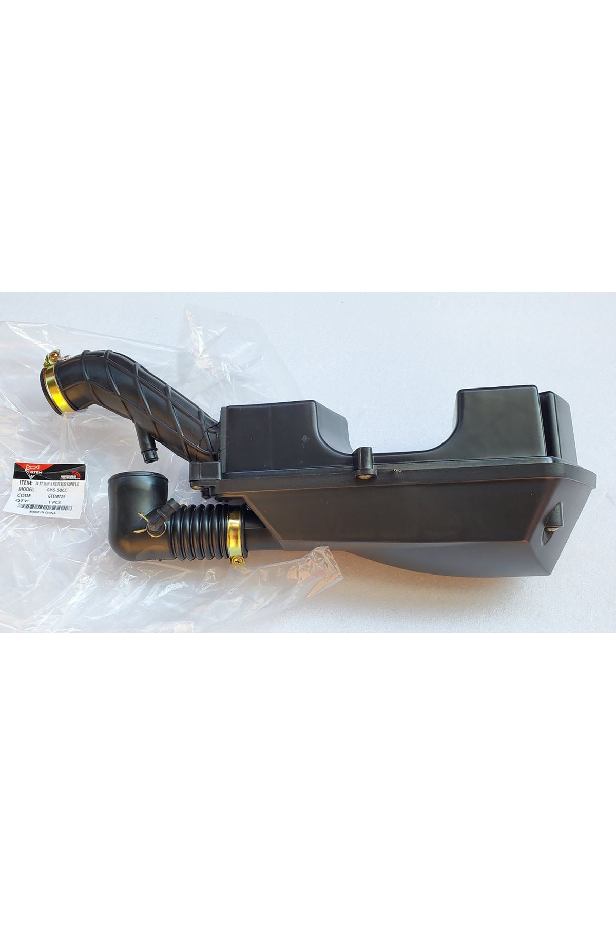 gtem 50cc MOTOSİKLET HAVA FİLİTRESİ KOMPLE P BARKODLU ORTA KALİTE
