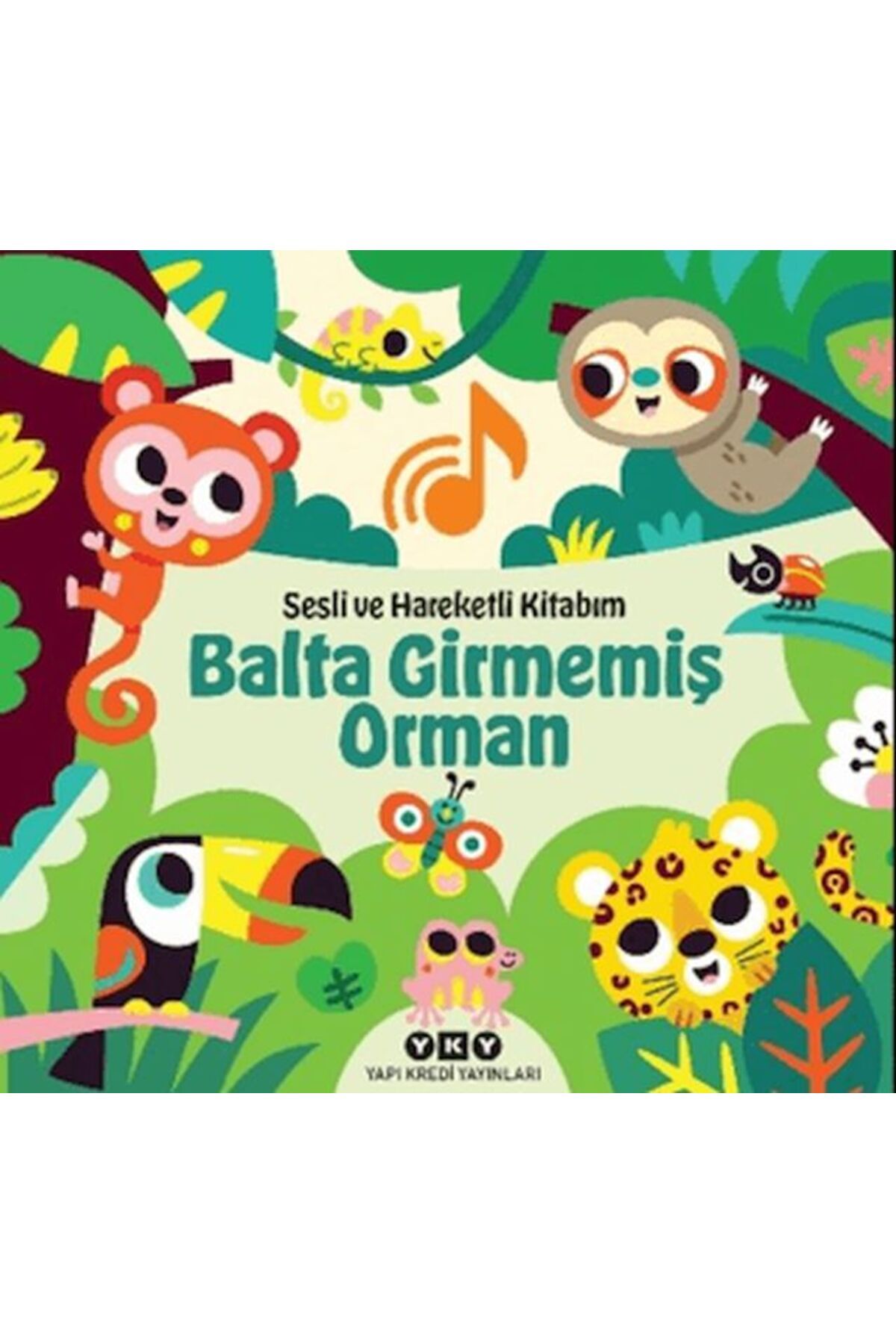 Destek Yayınları Sesli ve Hareketli Kitabım Balta Girmemiş Orman Ciltli