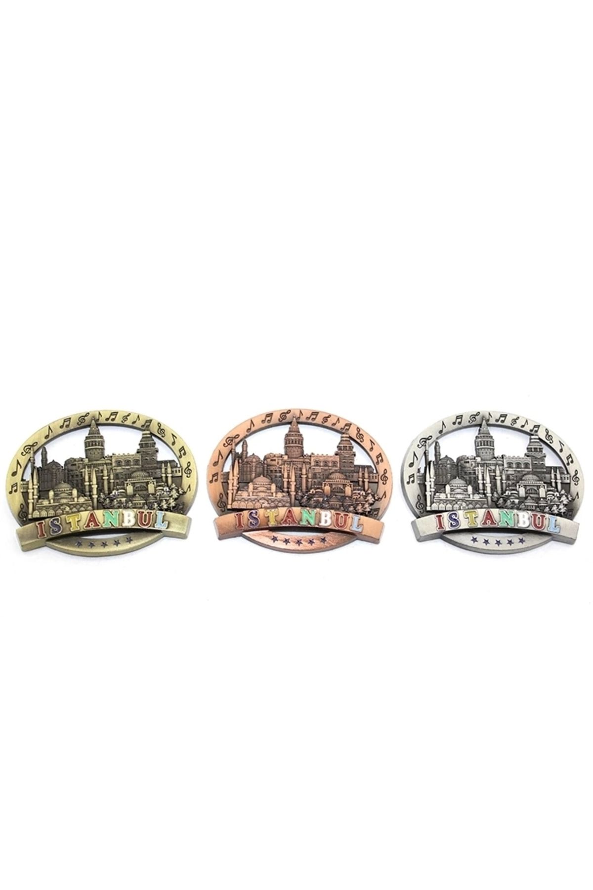 PRATİKOBA İstanbul Temalı Metal Magnet Alk3329