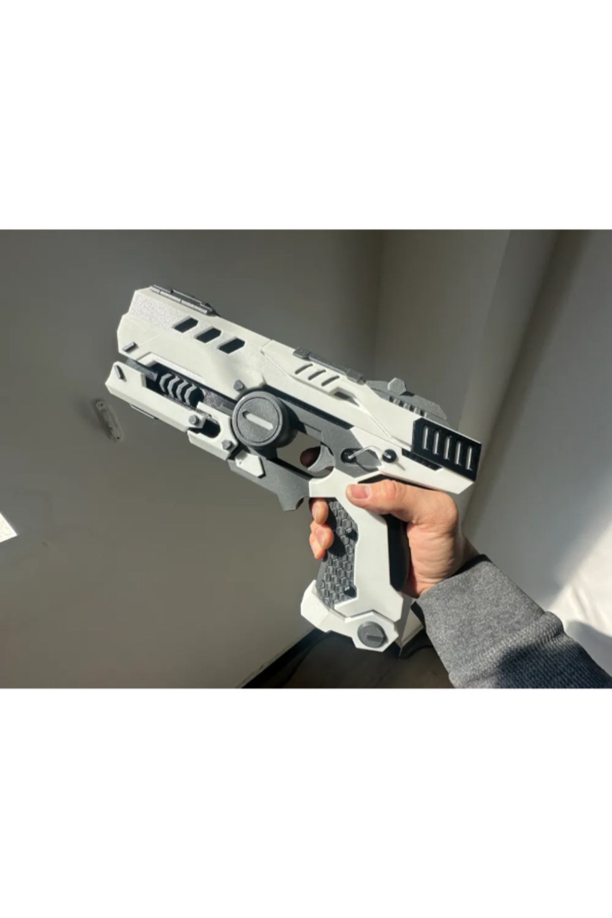 3d model s-Cyberpunk Style Heavy Toy Gun – Decorative Model 2