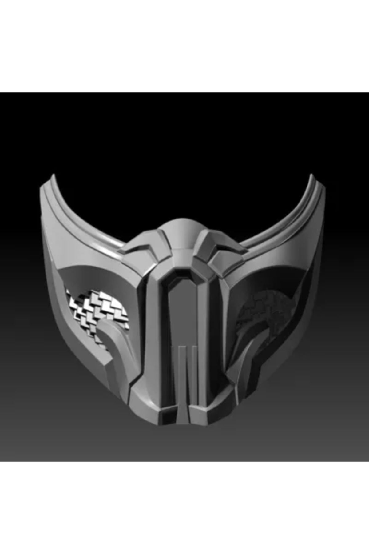 3d model s Sub Zero Maske – 3D Baskı Cosplay Aksesuarı