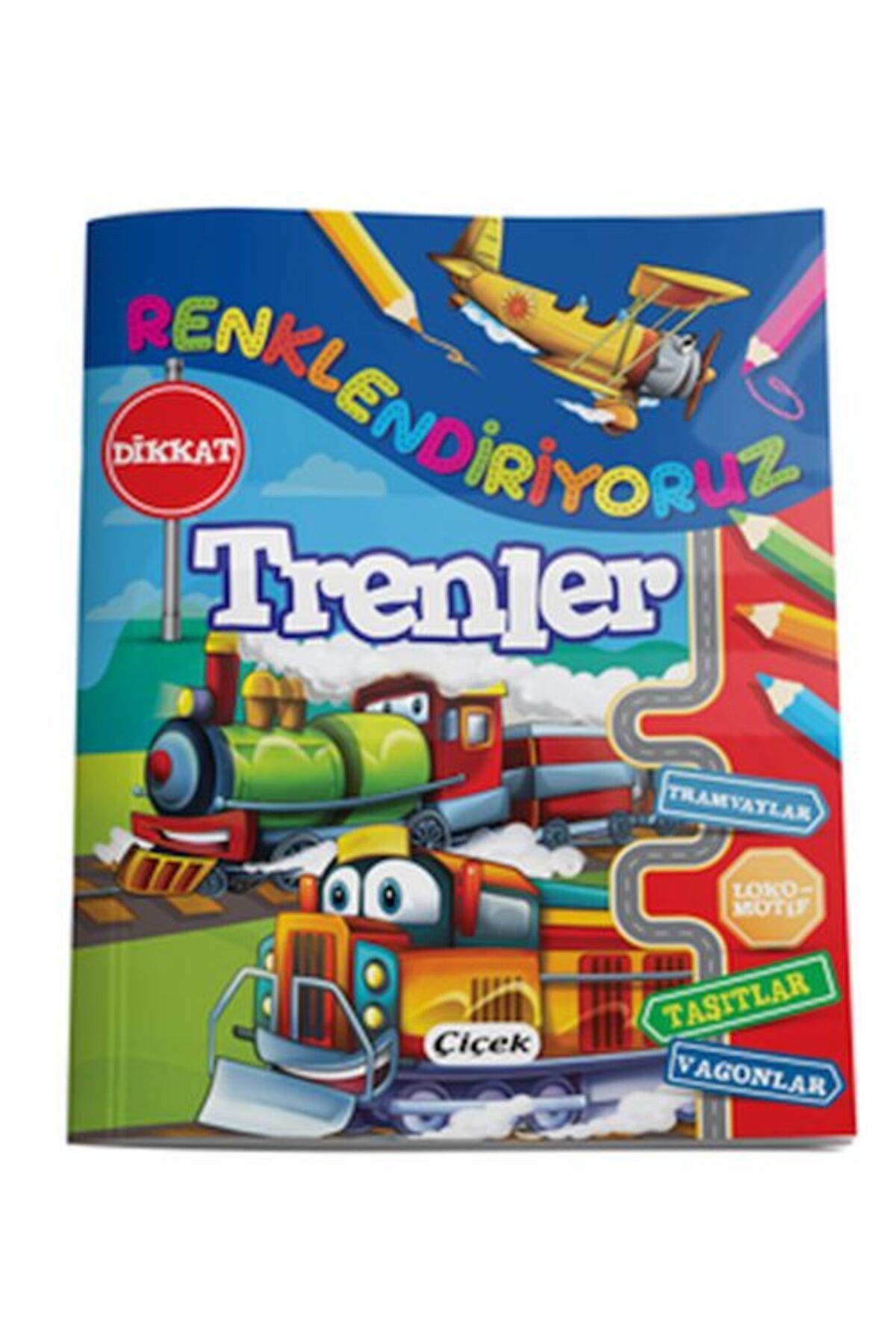 Çiçek Yayıncılık Renklendiriyoruz Trenler