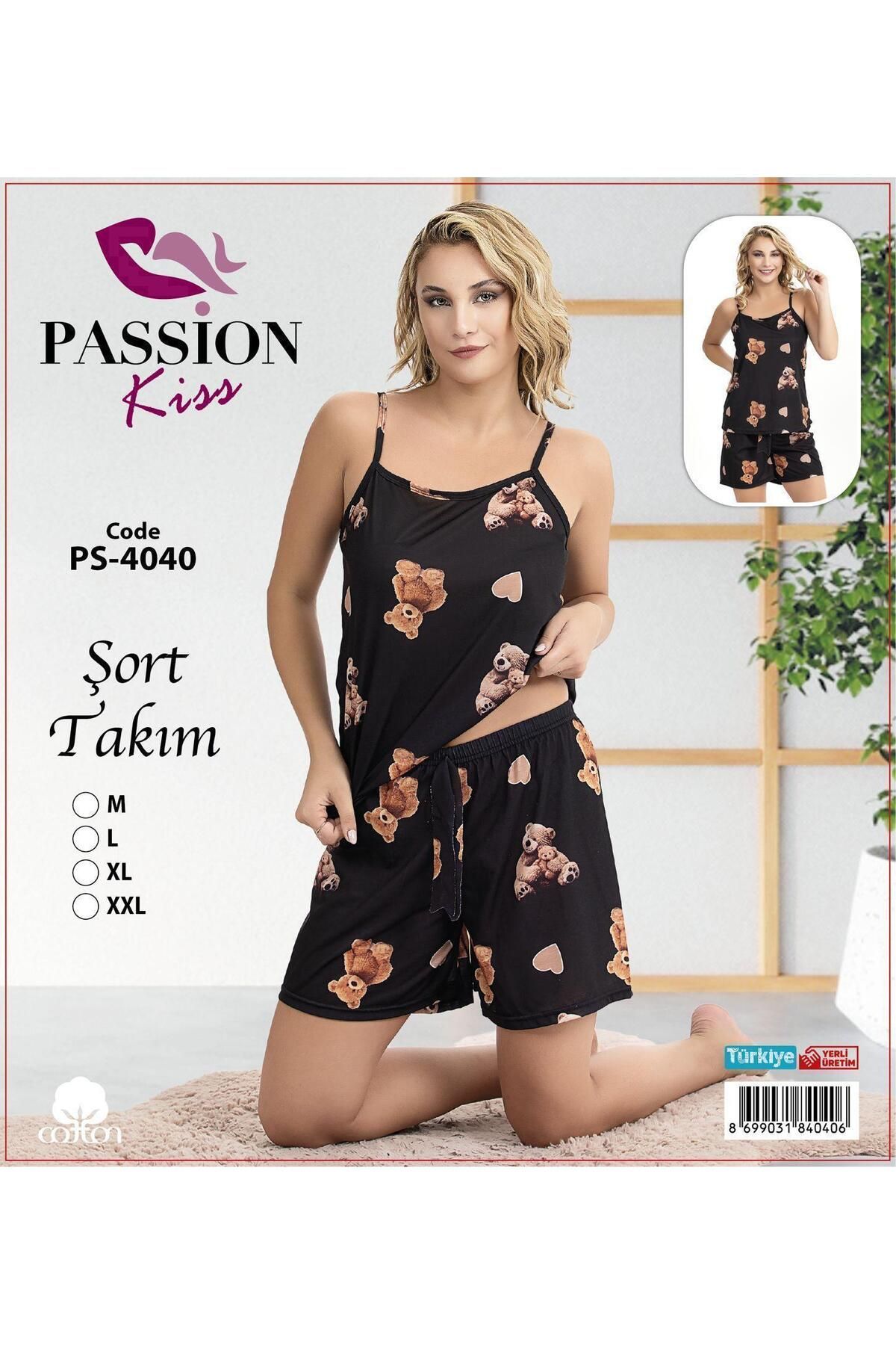 Emir Store İp askılı şortlu kadın pijama takımı