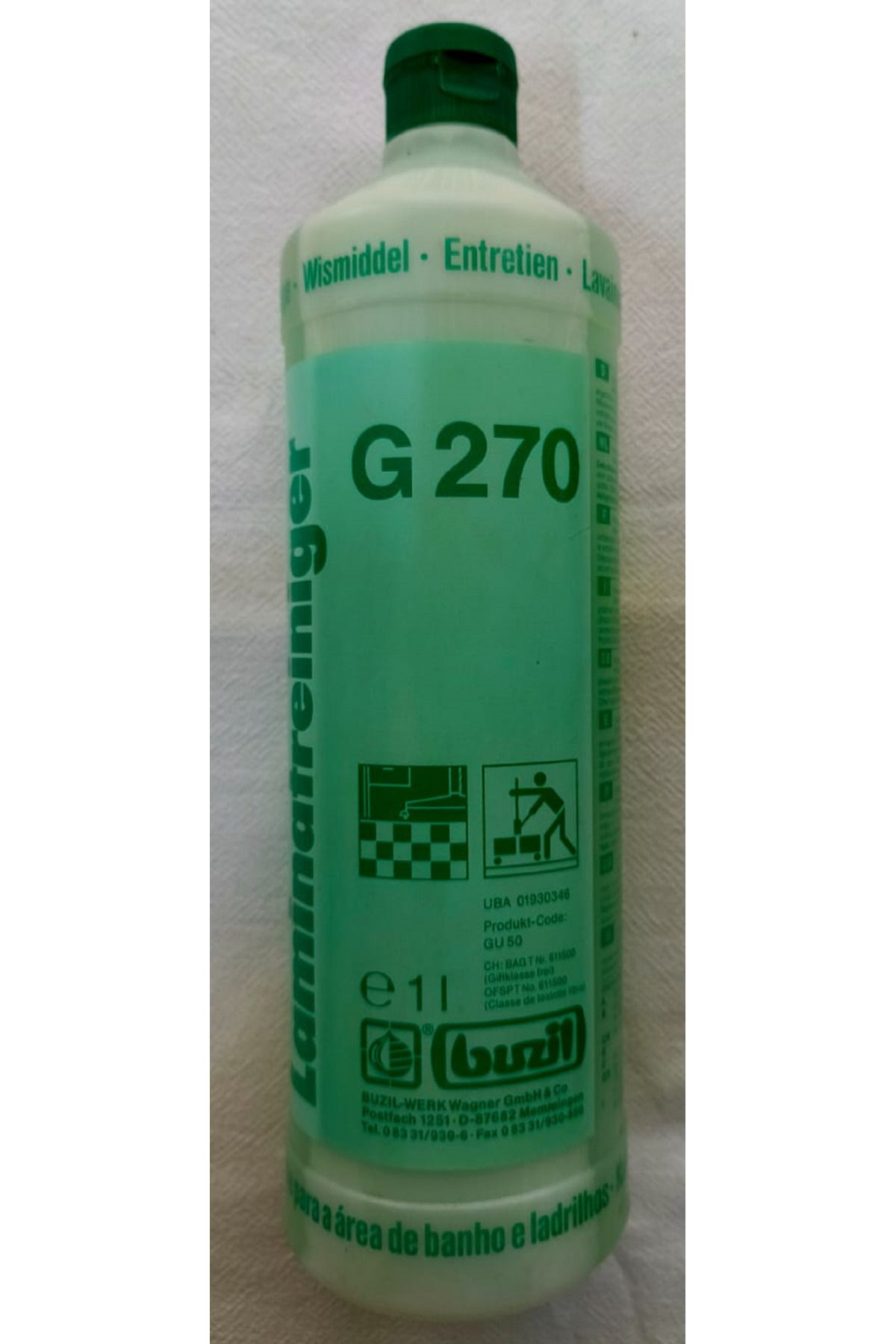 BUZİL Buzil G 270 - Laminat Zemin Temizleyici