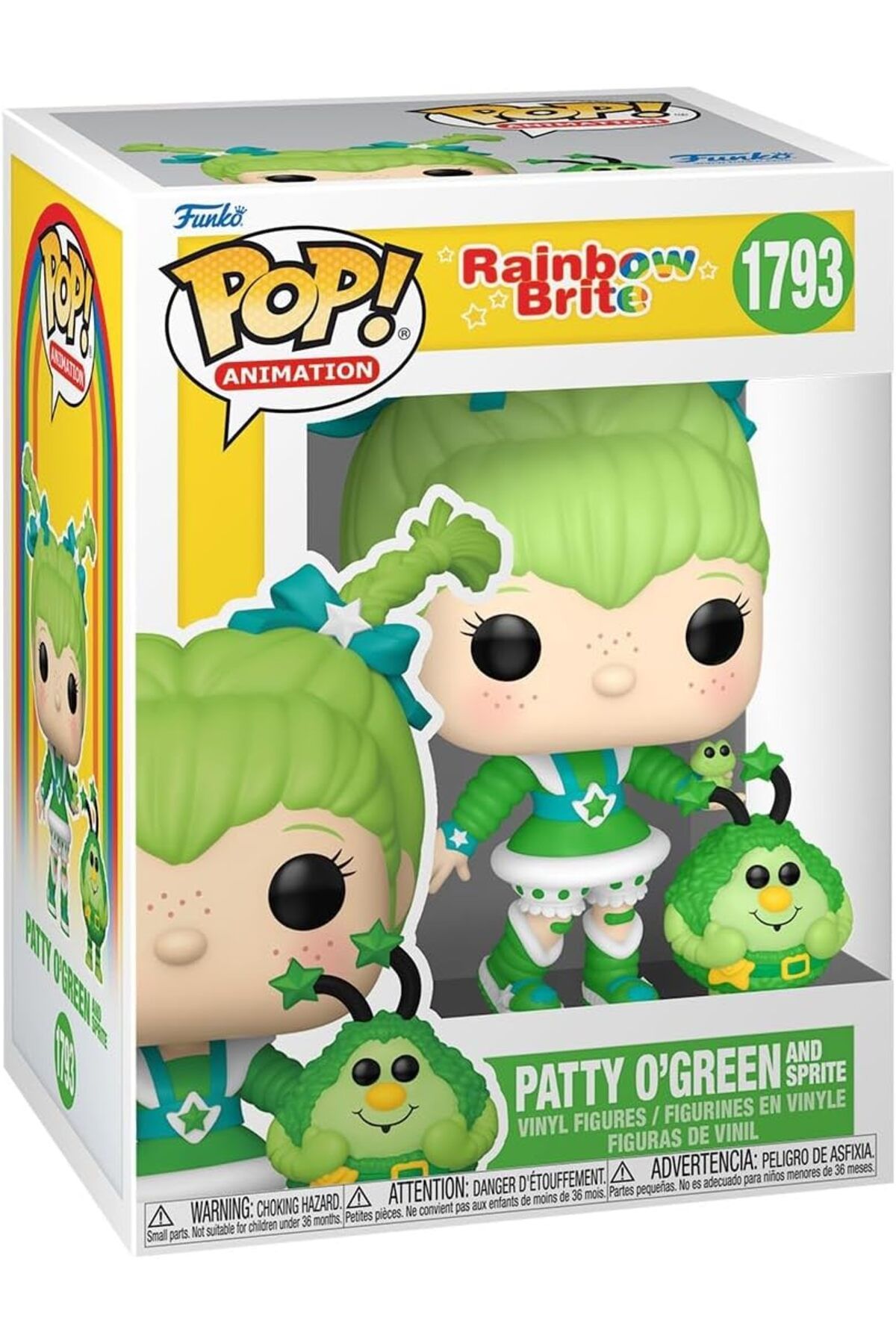 Funko POP! & Buddy: Rainbow Brite, Patty O'Green & Lucky Vinil Figür