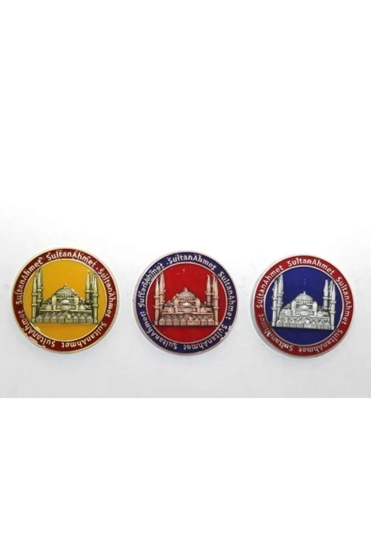 PRATİKOBA Yöresel Sultanahmet Magnet Yuvarlak Tasarım
