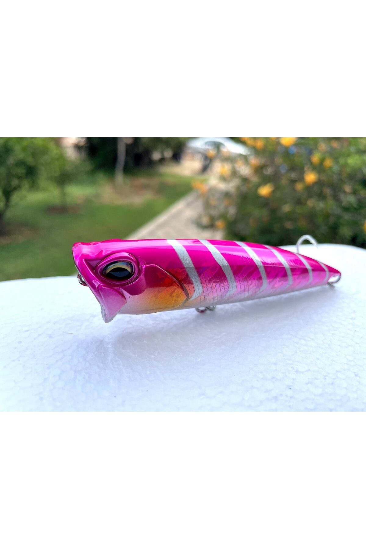 Poyraz Marine Popper Su Üstü Rapala Yem Pembe 26.3G - 118MM - 9145