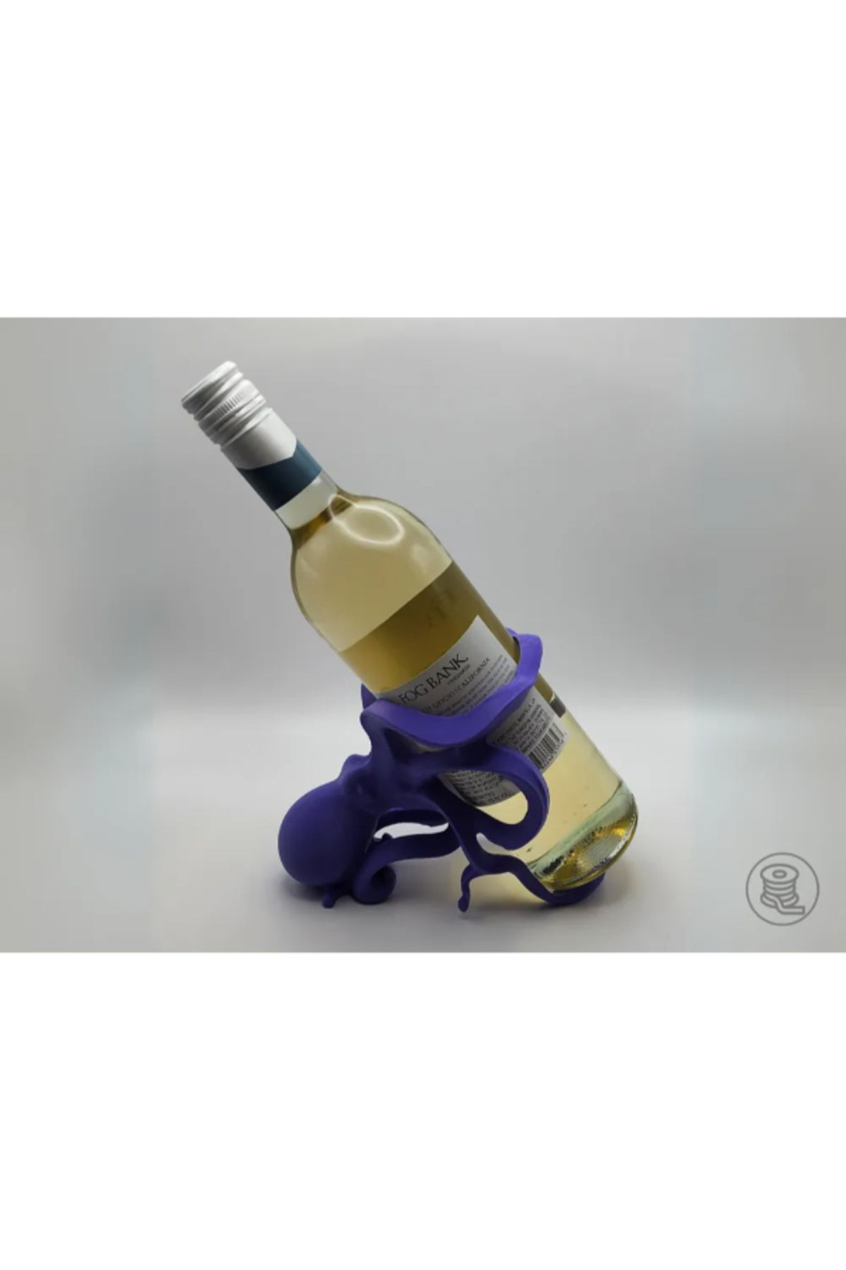 3d model s Ahtapot Şarap Şişesi Tutucu – Dekoratif Stand