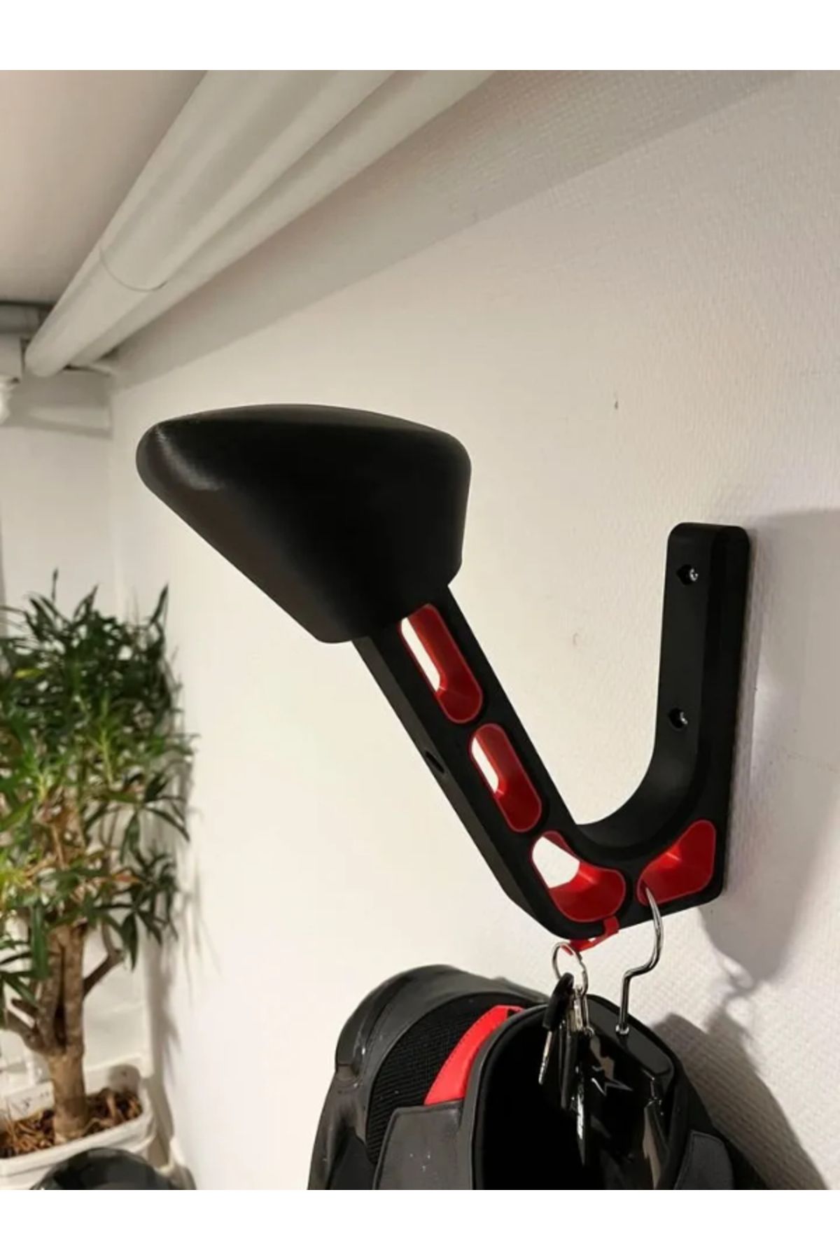 3d model s-Ultimate Helmet Hanger V3 – Wall Mounted Stand 4