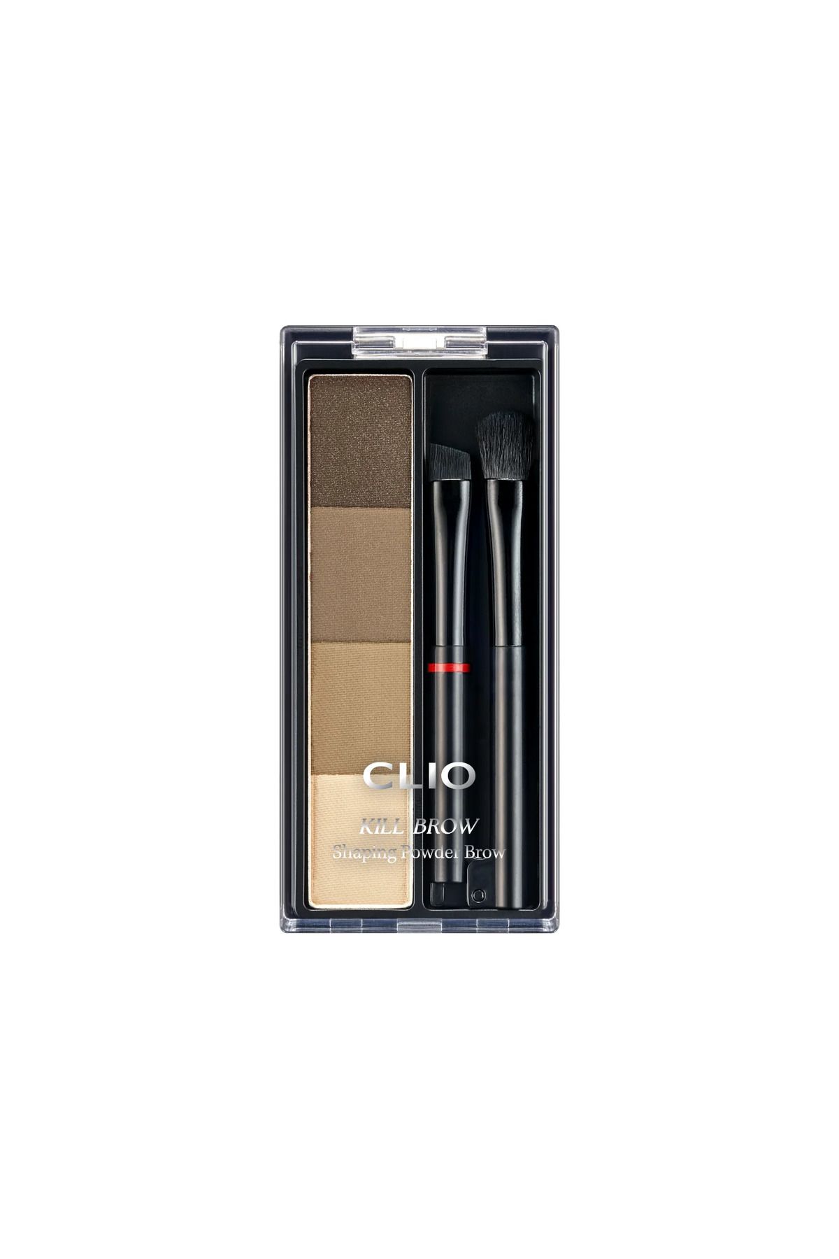 CLIO Fard Pentru Sprâncene Kill Brow Shaping, Clio, 2.4g #02 Ash Cool Brown - One Size