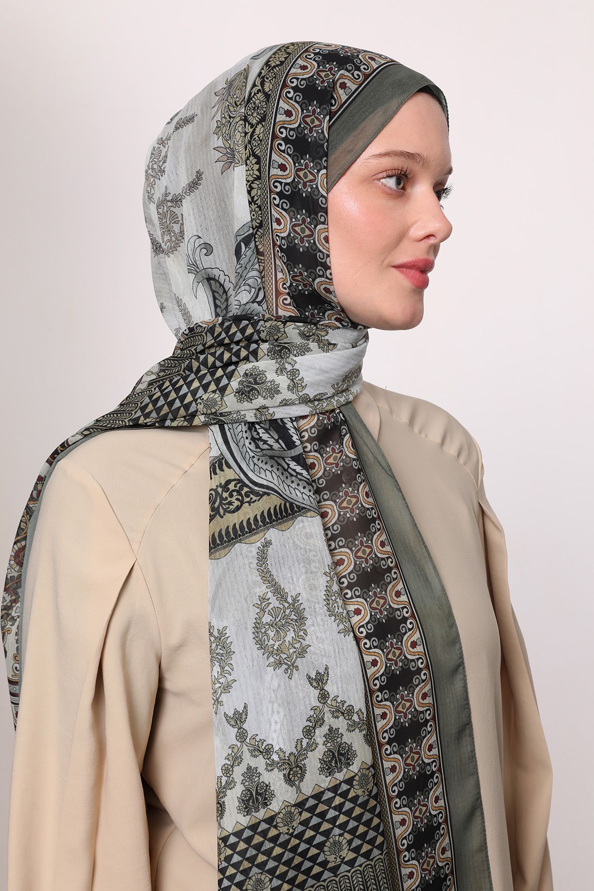 LuvenSara İpek Şifon Şal