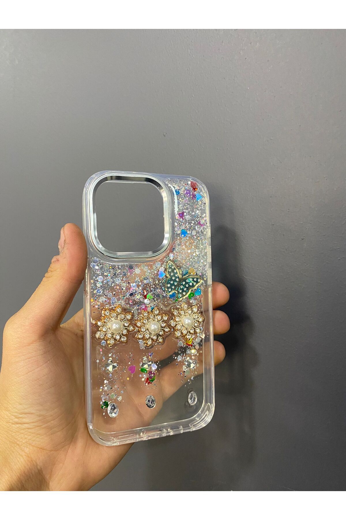 SHY TEKSTİL İPHONE 15 PRO LÜX DESENLİ KILIF