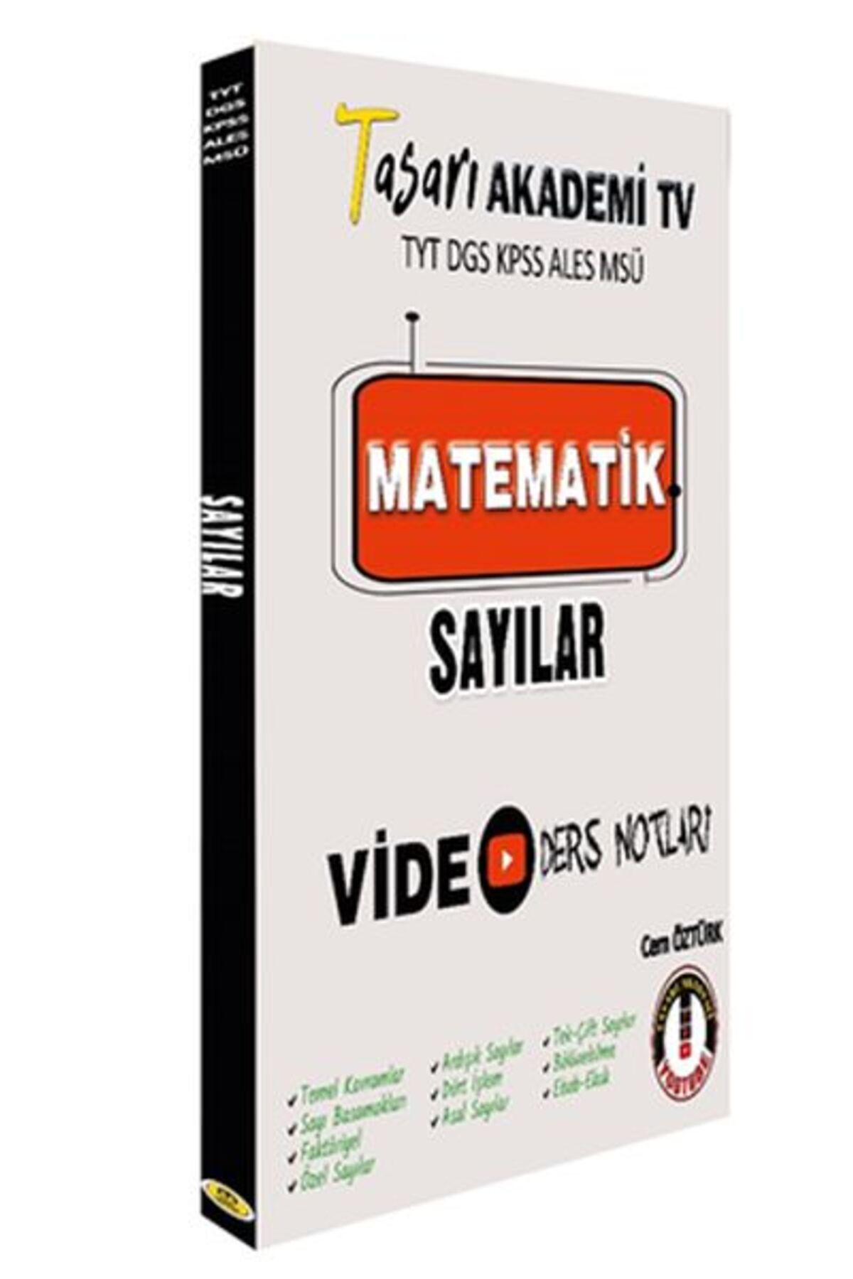 Destek Yayınları Tasarı DGS-ALES TYT Matematik Sayılar Video Ders Notları