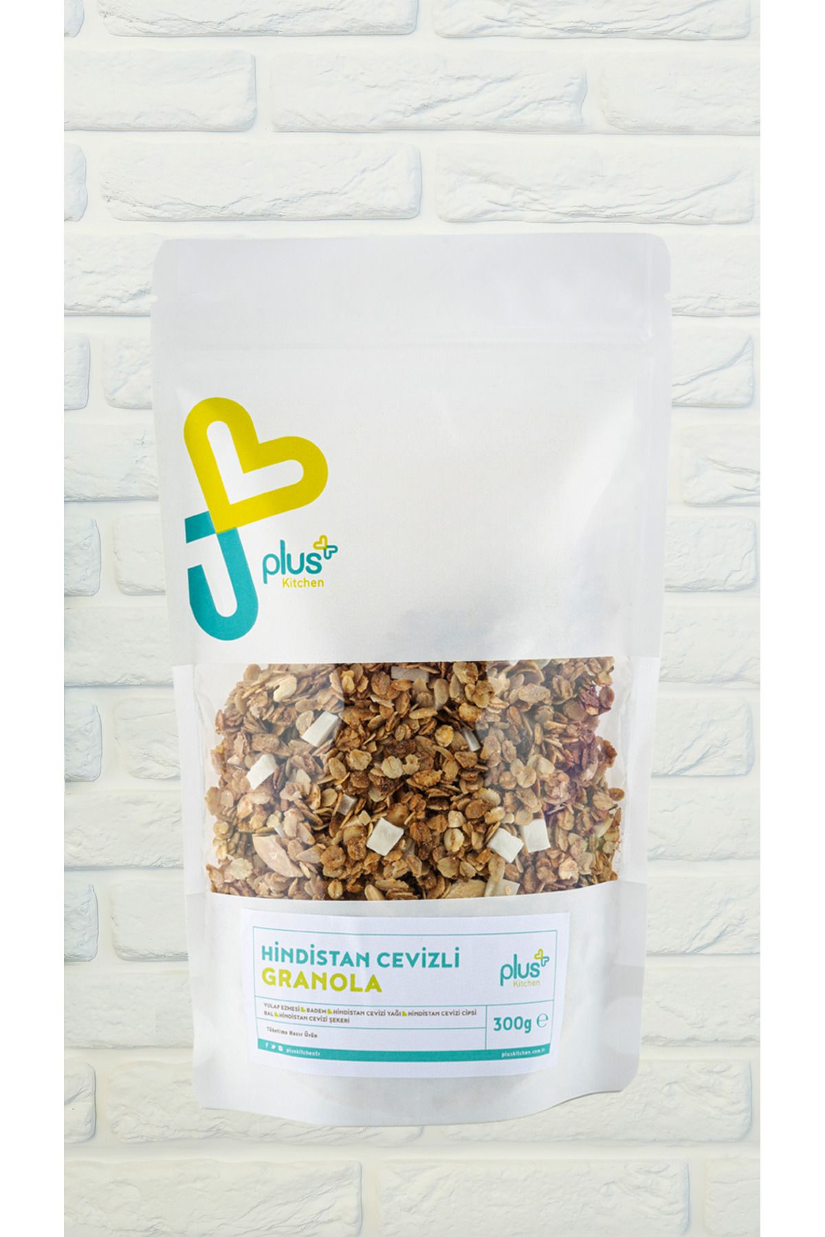 Plus Kitchen Hindistan Cevizli Granola 300 gr