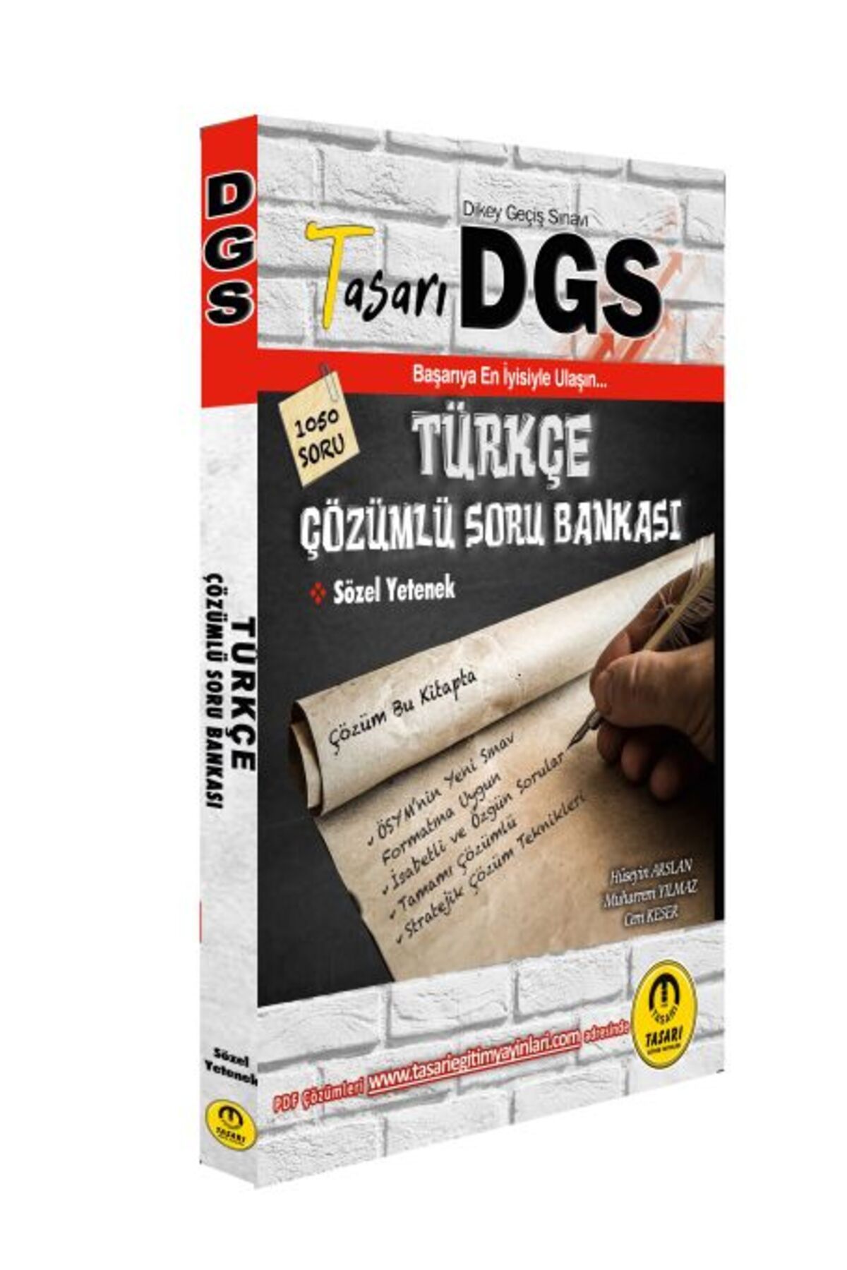 Destek Yayınları Tasarı DGS Türkçe Çözümlü Soru Bankası