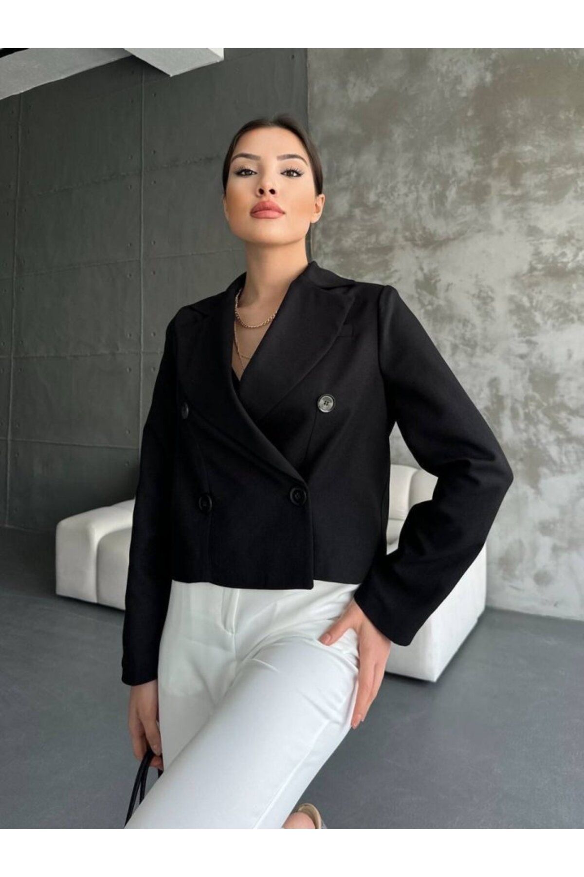 velmorafashion Kruvaze Ceket