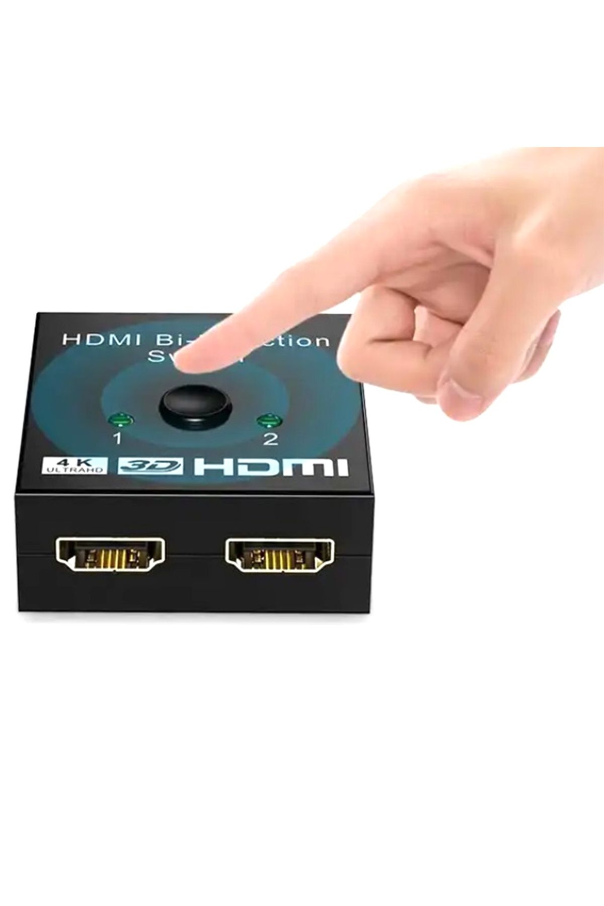 zola-HDMI 2.0 switch, 1 input to 2 outputs, 4K, Full HD, LED, LPCM 8 channels, 1 m, black 5