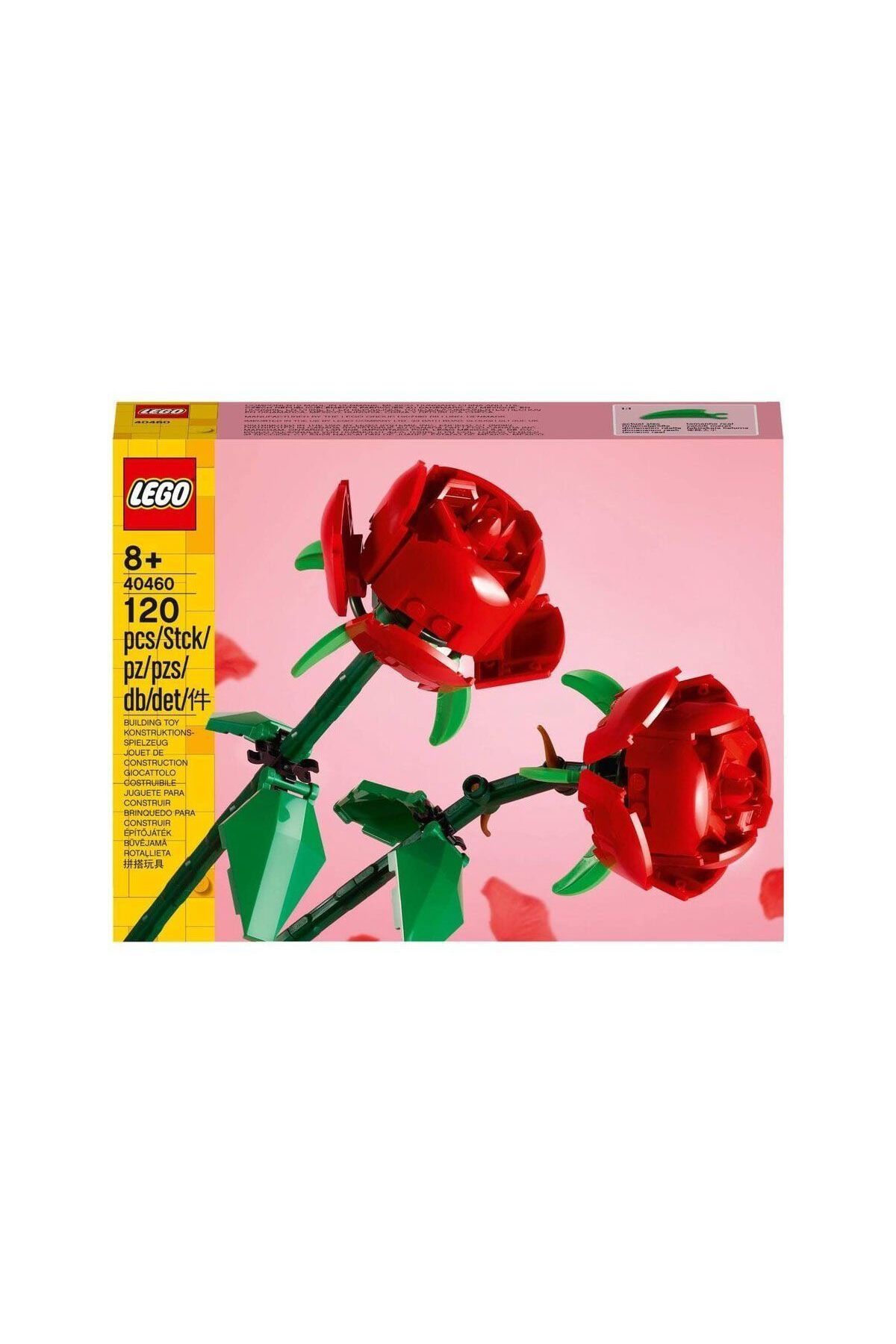 Easy Tedarik 40460 Lego iconic Botanical Collection Gül 120 parça +8 yaş