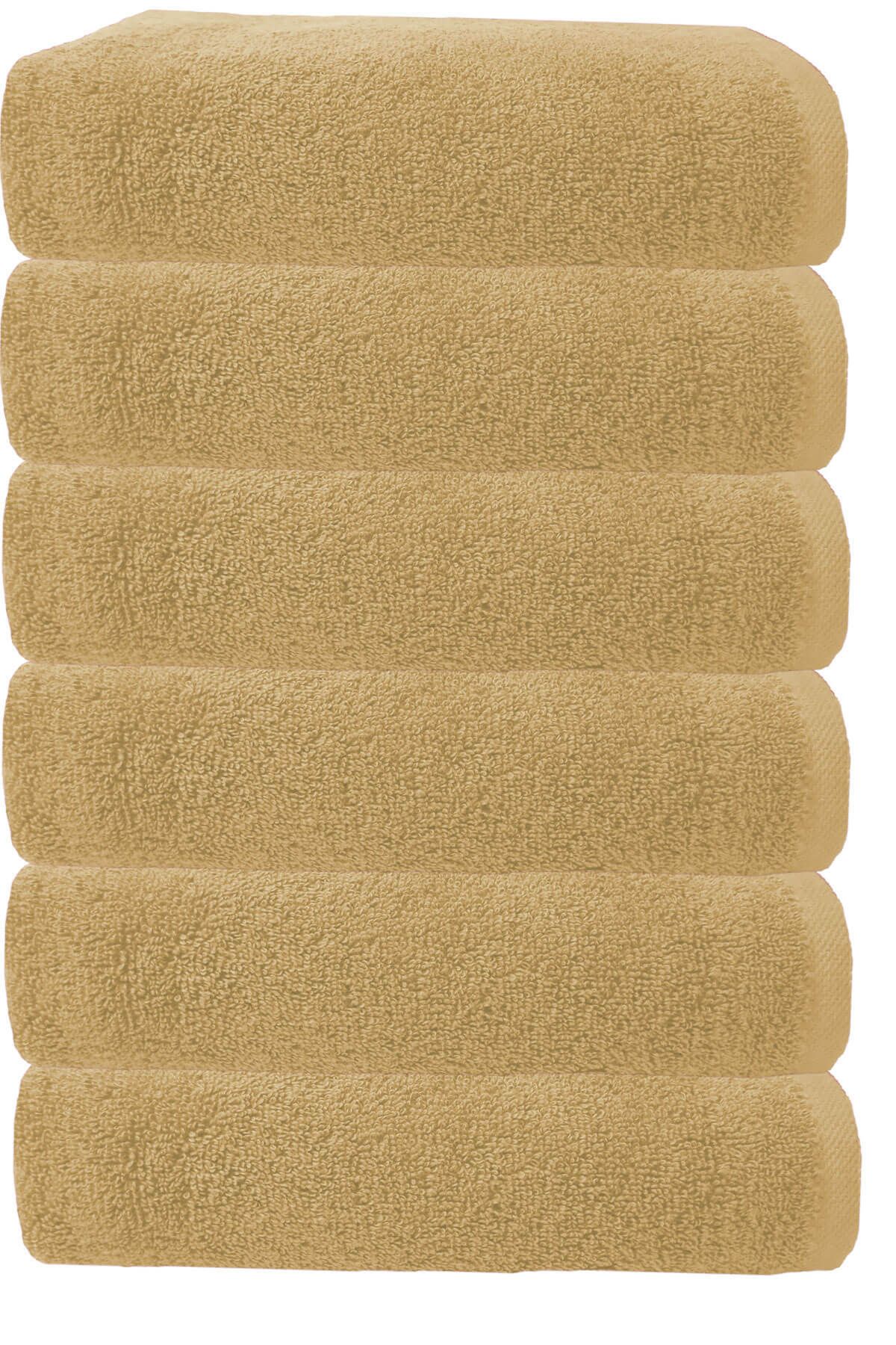 Mira Home 6’lı Premium %100 Pamuklu Kuaför & Berber Saç Havlusu 50X90 Cm
