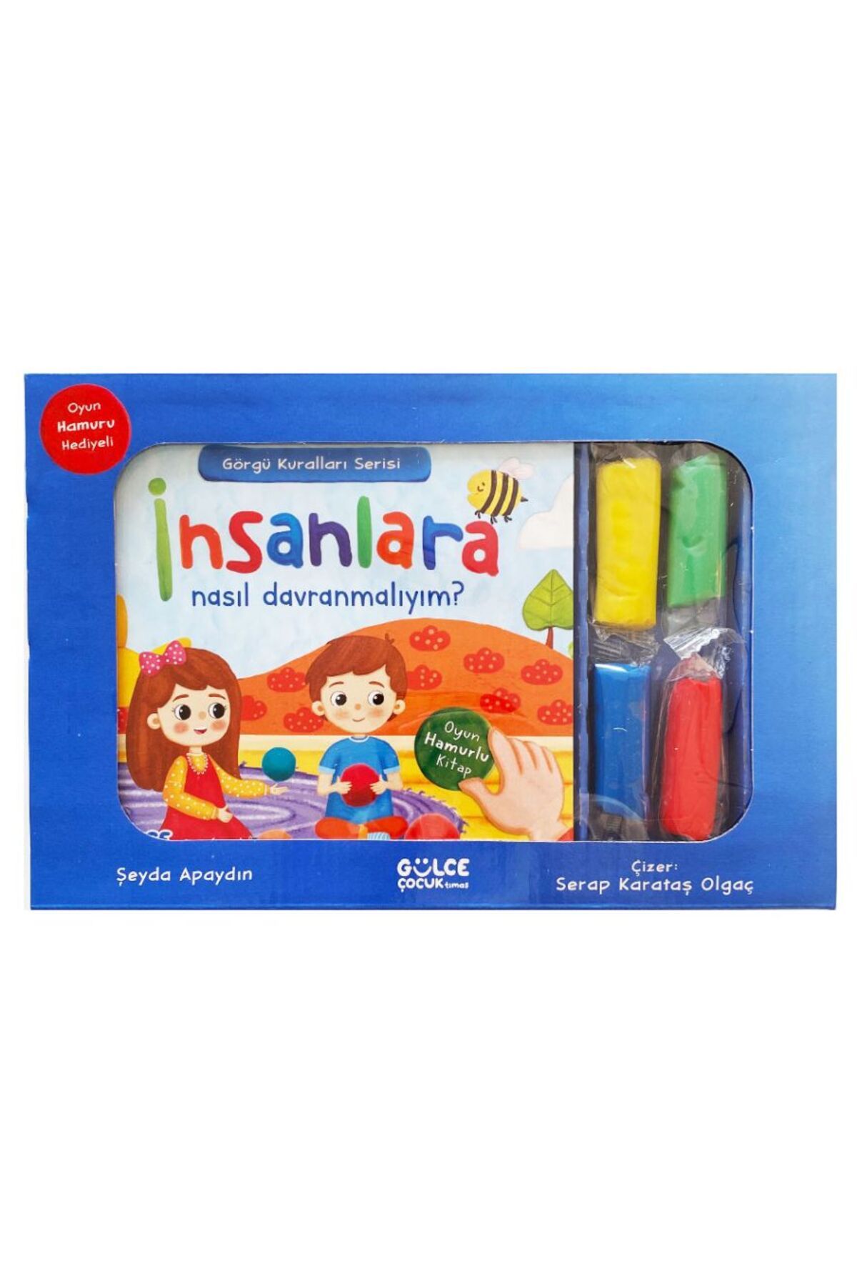 Destek Yayınları İnsanlara Nasıl Davranmalıyım - Görgü Kuralları Serisi - Oyun Hamurlu Kitap Seti