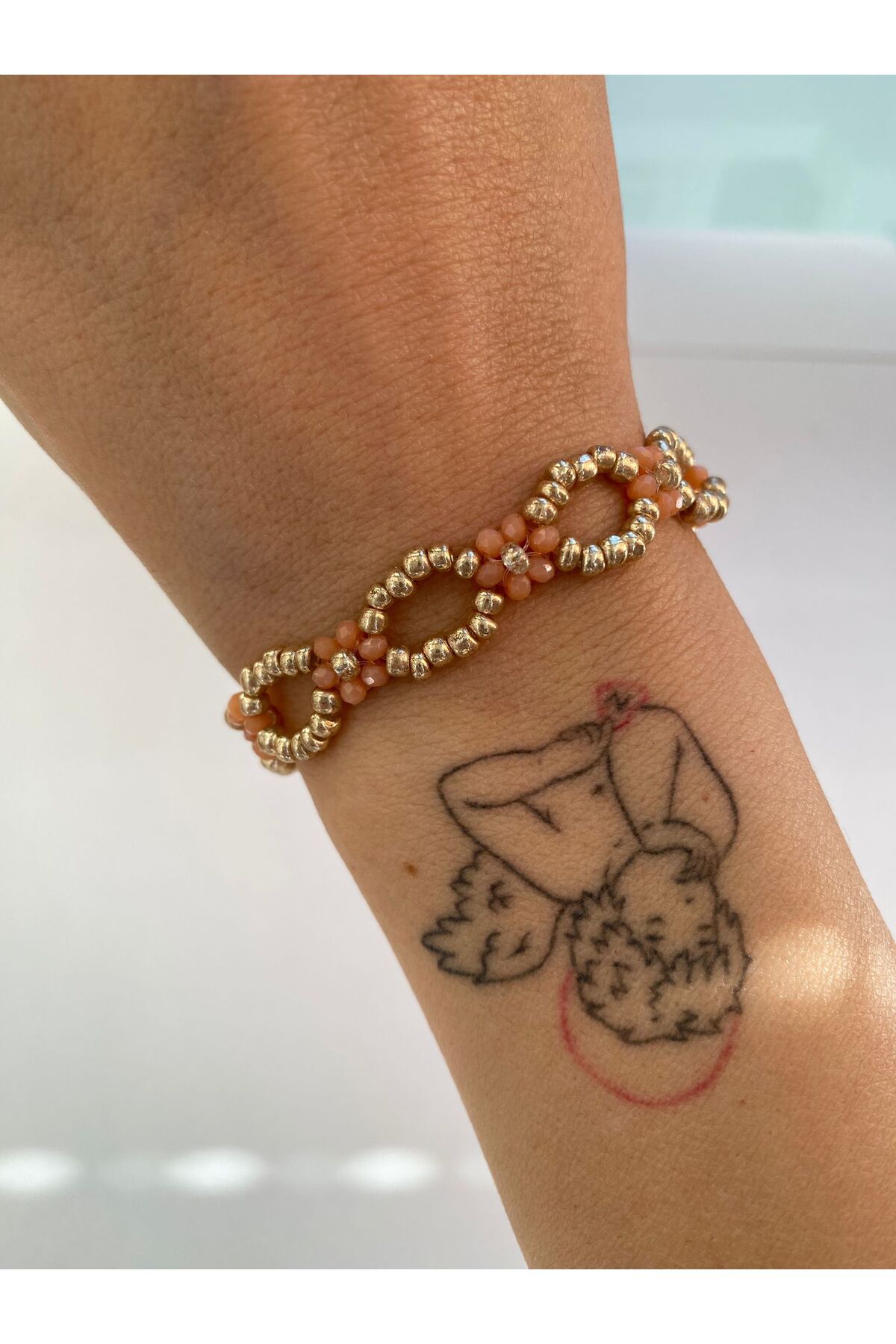 Ailahandmade ÇİÇEK BİLEKLİK YAVRUAĞZI