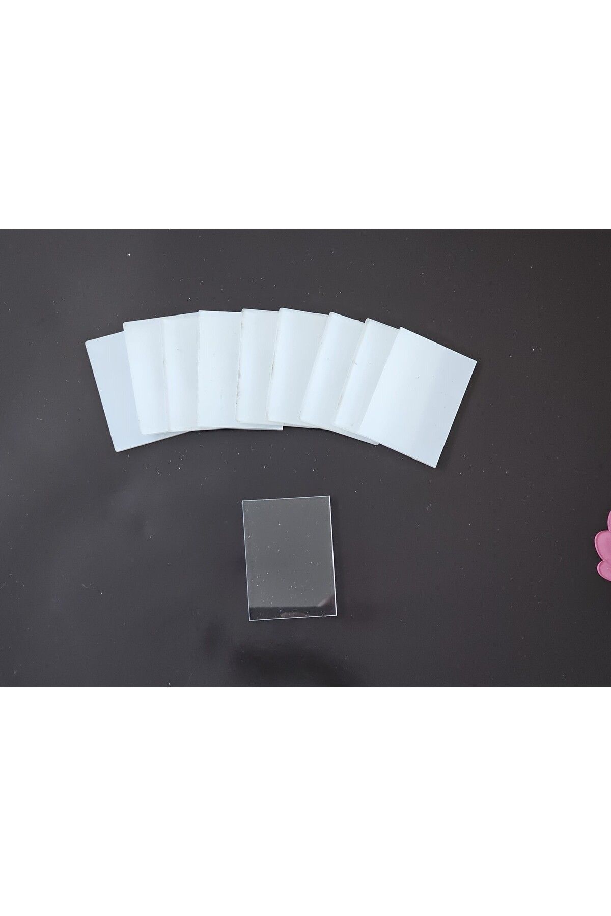 HEDİYECRAFT 10 Adet Şeffaf Pleksi 7 cm Çap – Boş Tasarıma Uygun Magnet | Hediyecraft 02