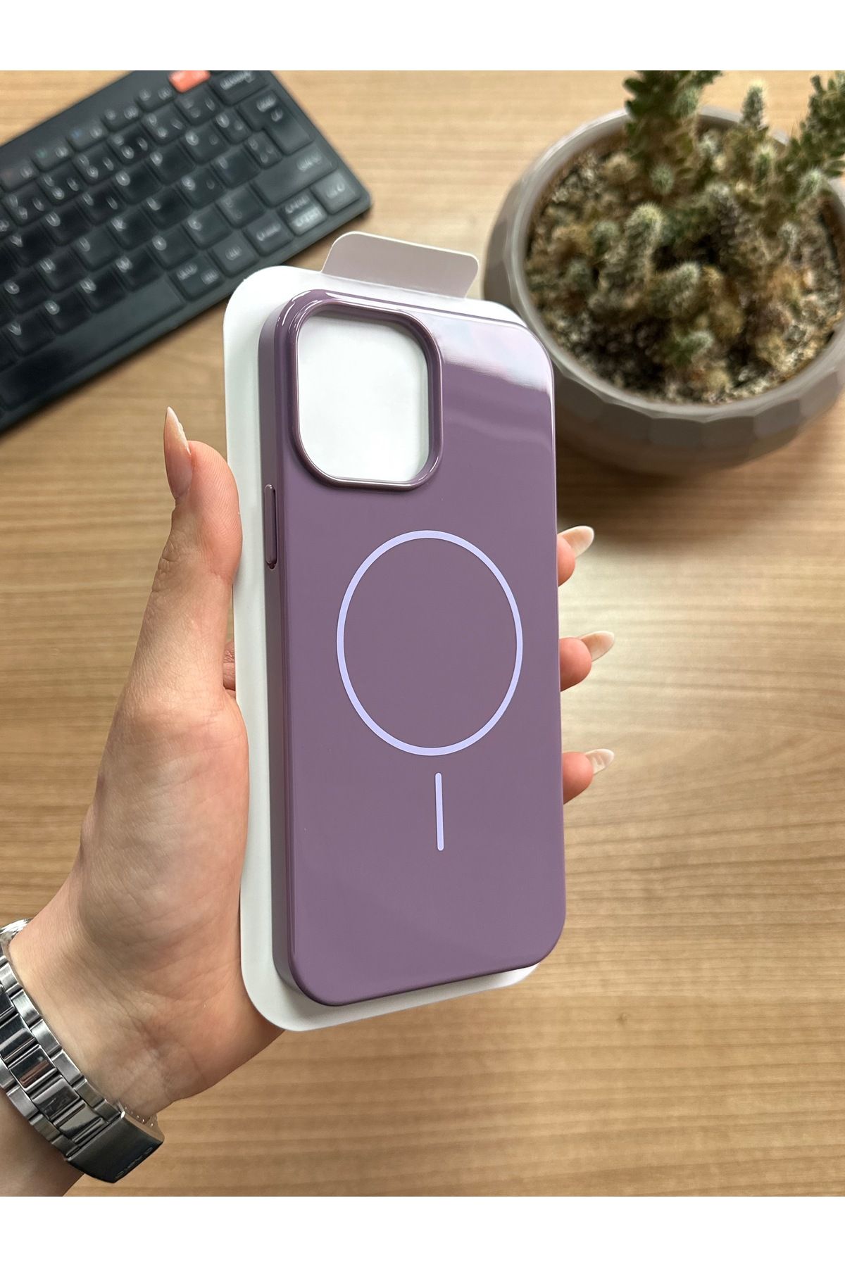 MTL iPhone 15 Pro Max Animasyonlu Stylus Silikon Kılıf