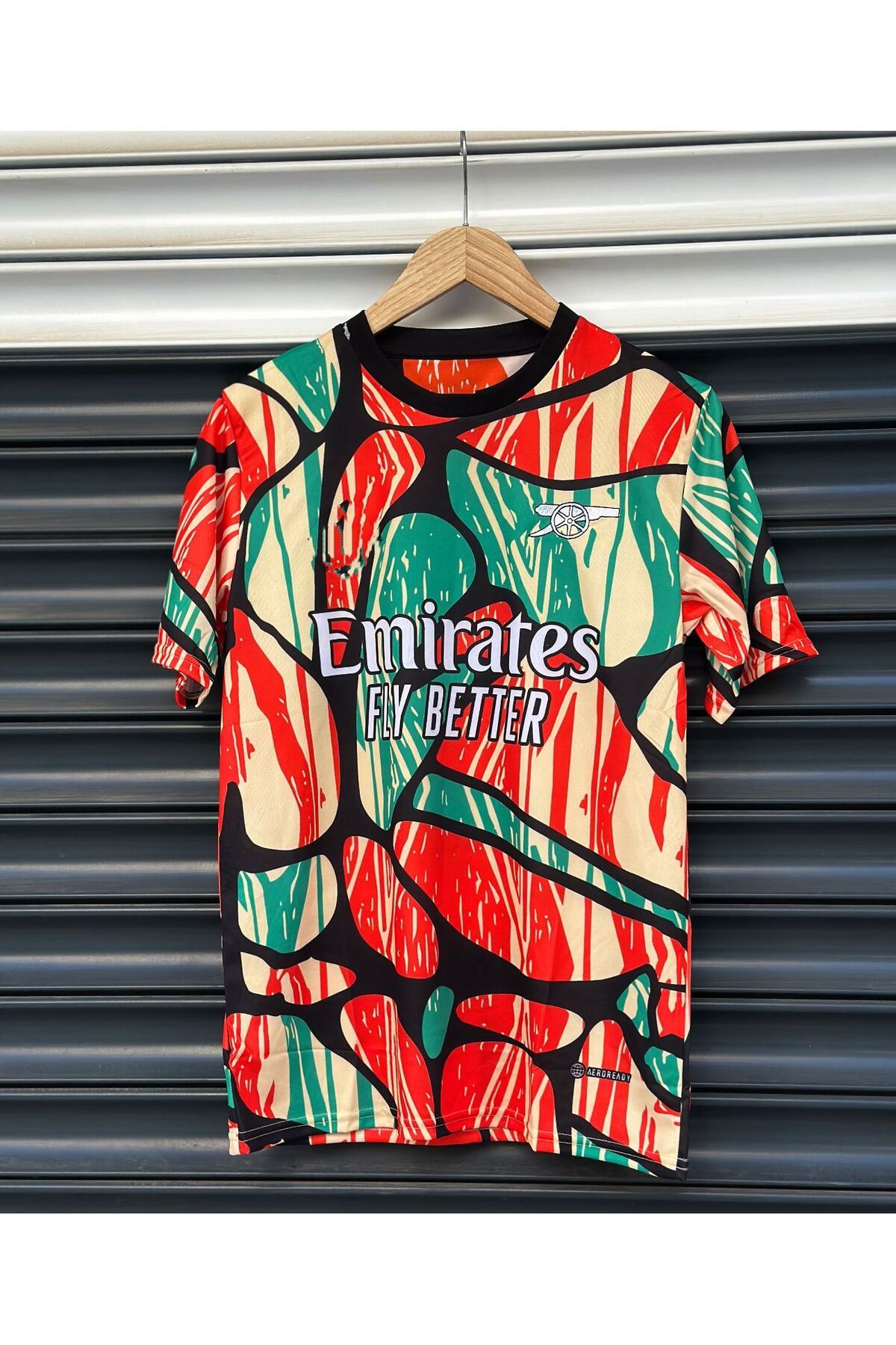 BREATHLESS Arsenal 2024-25 Yeni Sezon İsimsiz Pre Match (Maç önü Forması)