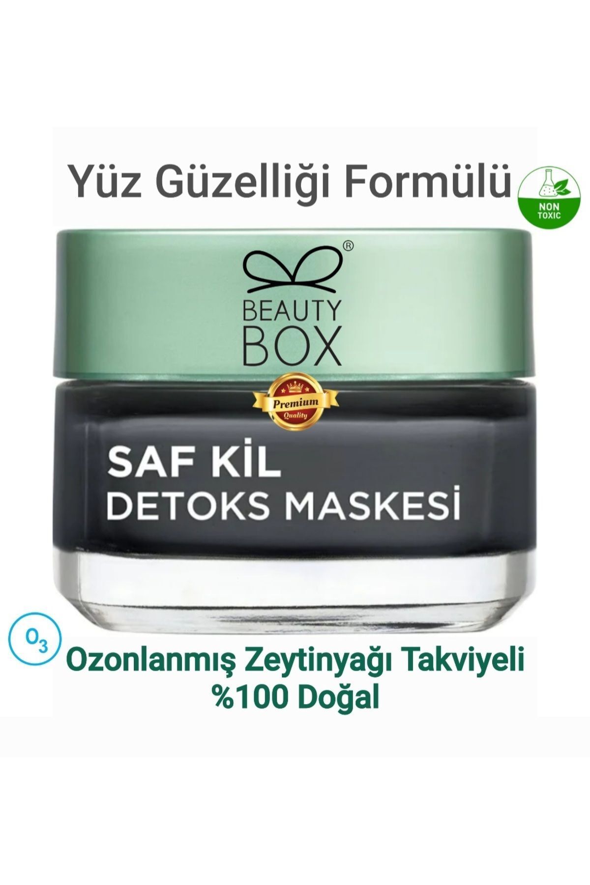 Beauty Box Peptitli Ozon Kil Maskesi Gözenek Sıklaştırıcı Karışıtı Soyulabilir Maske Medikal Cilt Bakımı