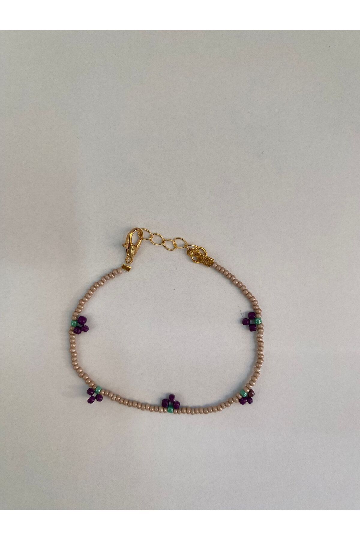 Ailahandmade ÜZÜM BİLEKLİK KAHVERENGİ