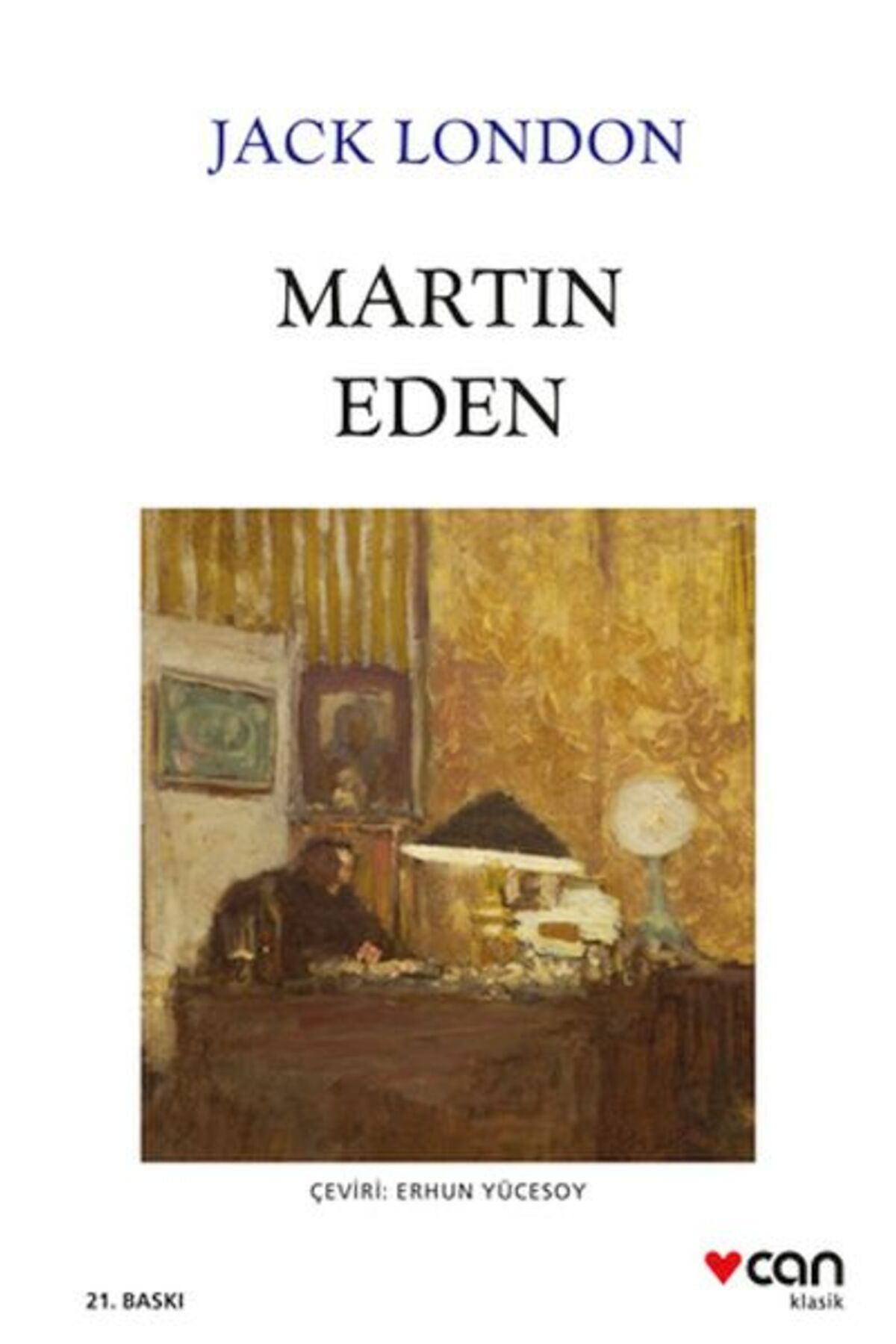 Destek Yayınları Martin Eden Beyaz Kapak