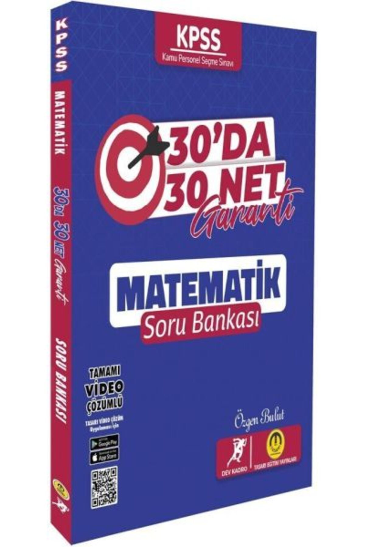 Destek Yayınları Tasarı Yayınları KPSS Matematik 30 da 30 Net Garanti Soru Bankası