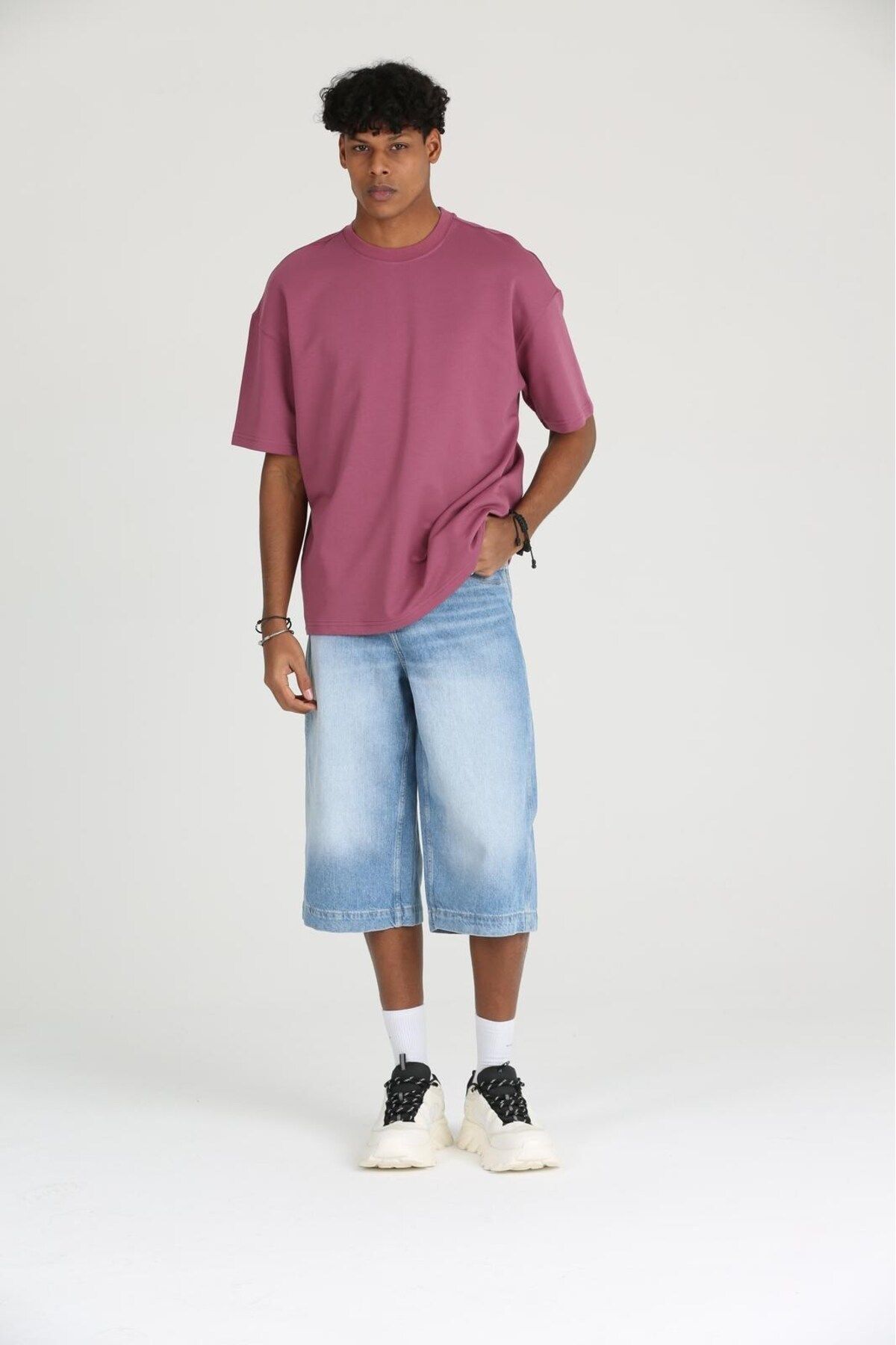 The Champ Clothing-Ανδρικό μπλουζάκι Basic και Relaxed Fit Ανδρικό μπλουζάκι με 2 νήματα 3