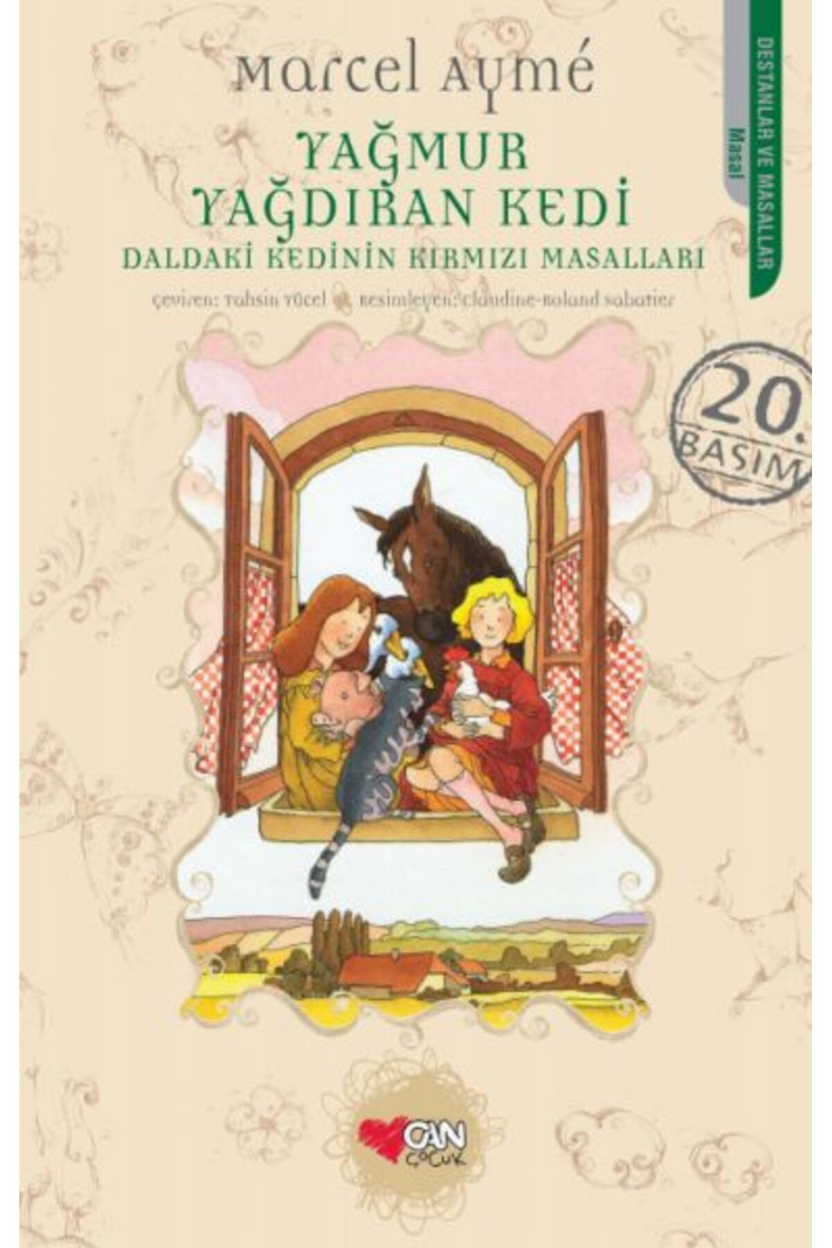Karatay Yayınları Daldaki Kedinin Kırmızı Masalları Yağmur Yağdıran Kedi