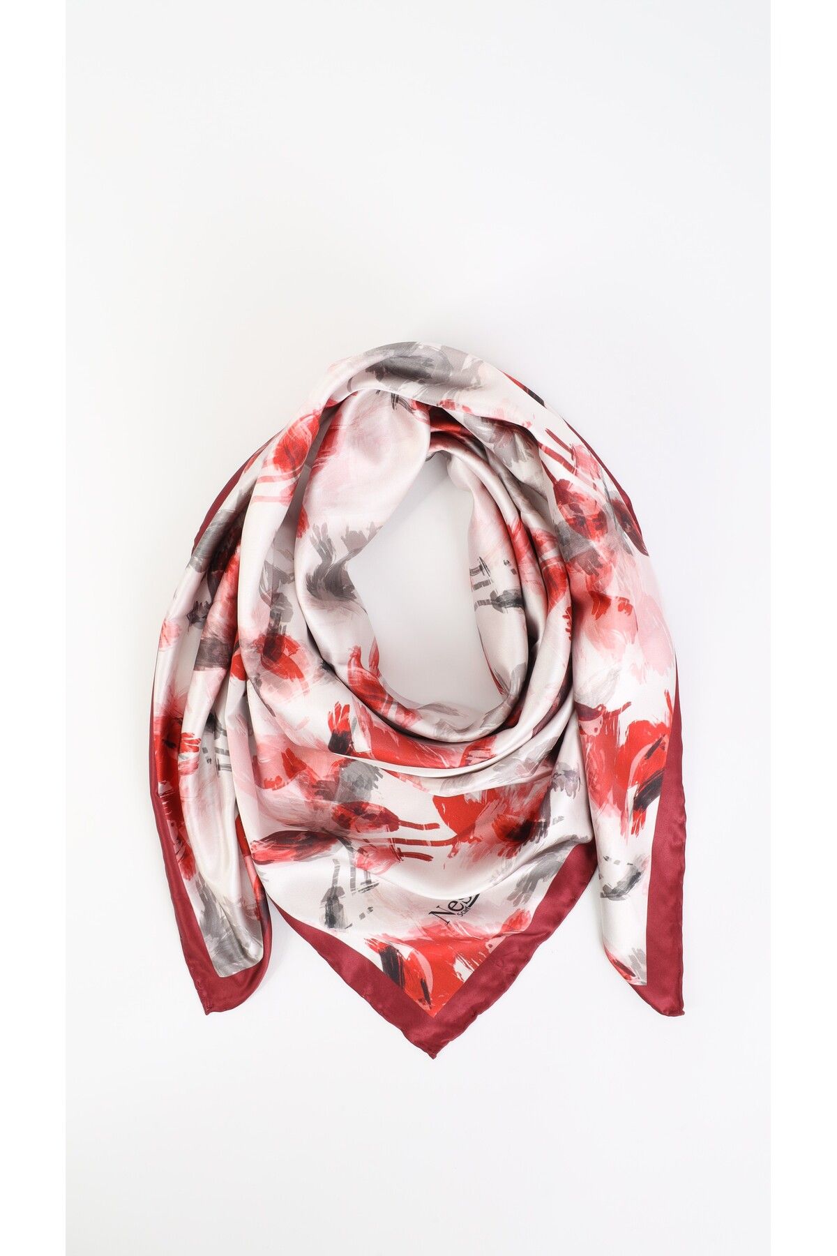 NESSCARF İthal İpek Saten Eşarp