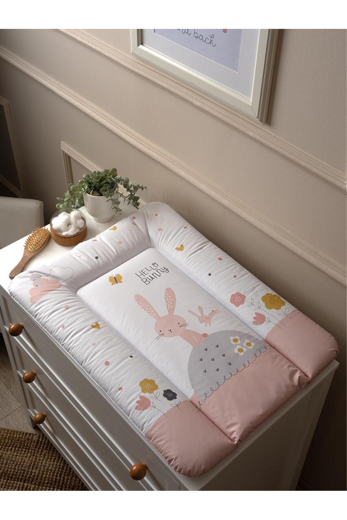 Funna Baby Altaçma Minderi - Rabbit - Pembe - 50 X 70 Cm
