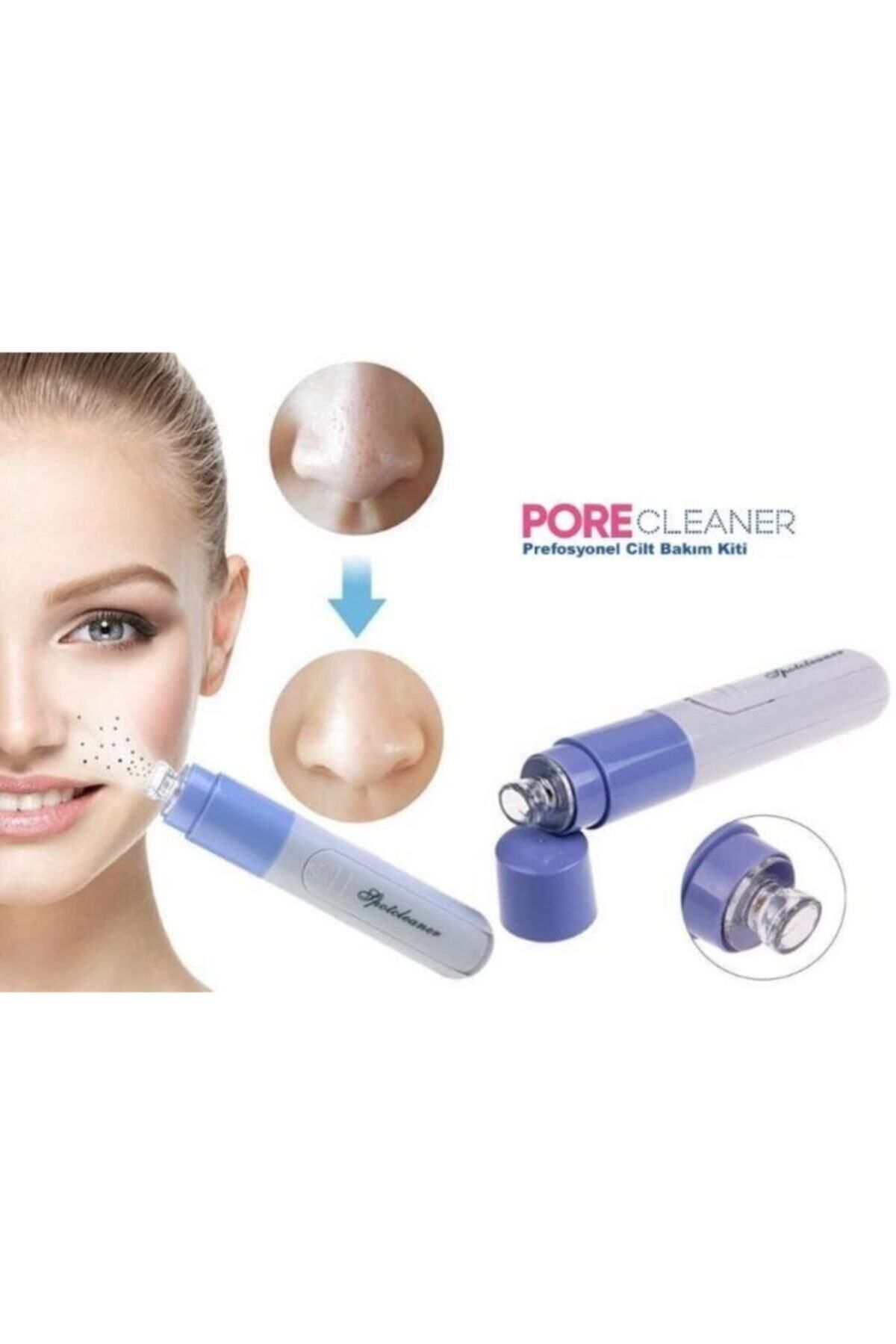 KAİZEN Vakumlu Yüz Temizleme Siyah Nokta Temizleme Cihazı Pore Cleaner