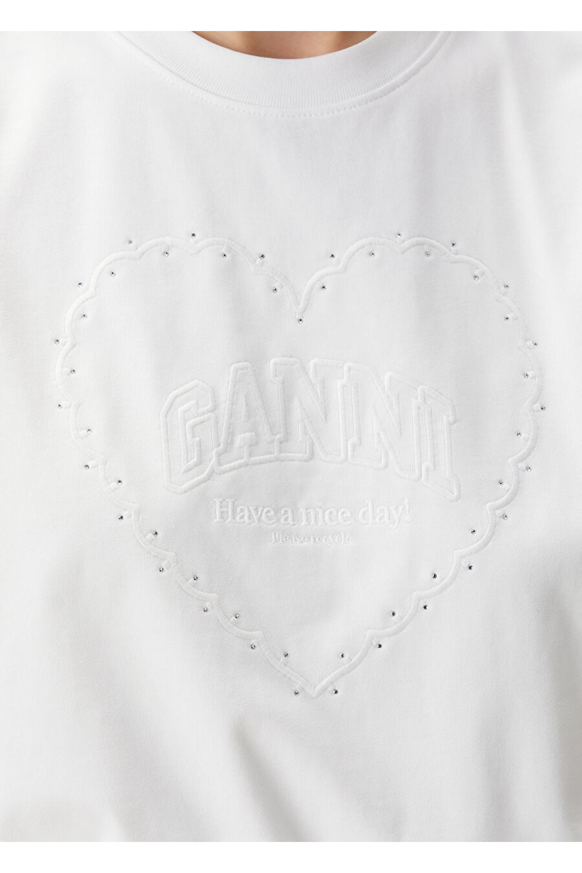 VibeGaia GANNİ Taş Detay T-Shirt
