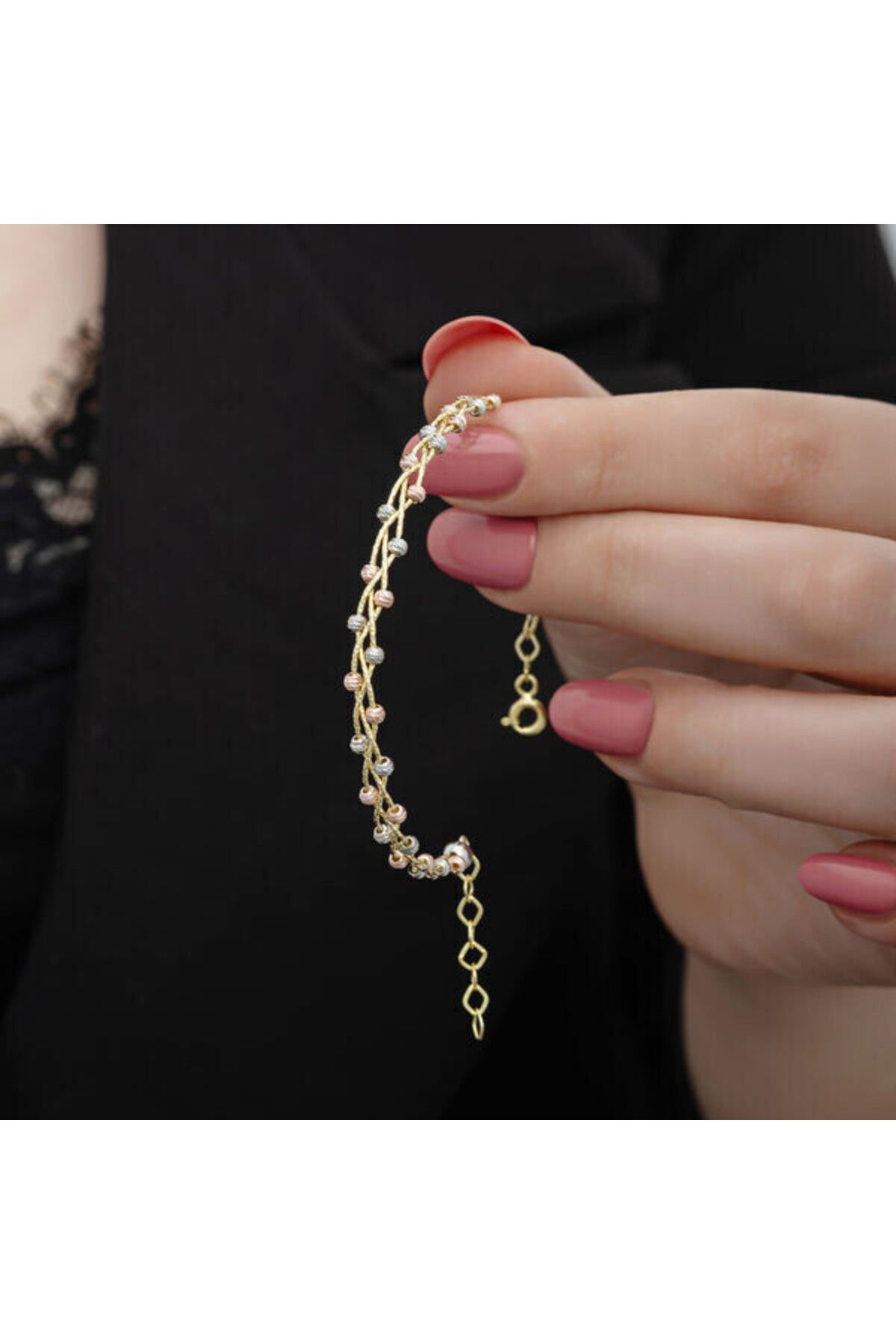 shop Zirkon Taşlı Doriko 925 Ayar Gümüş Bileklik