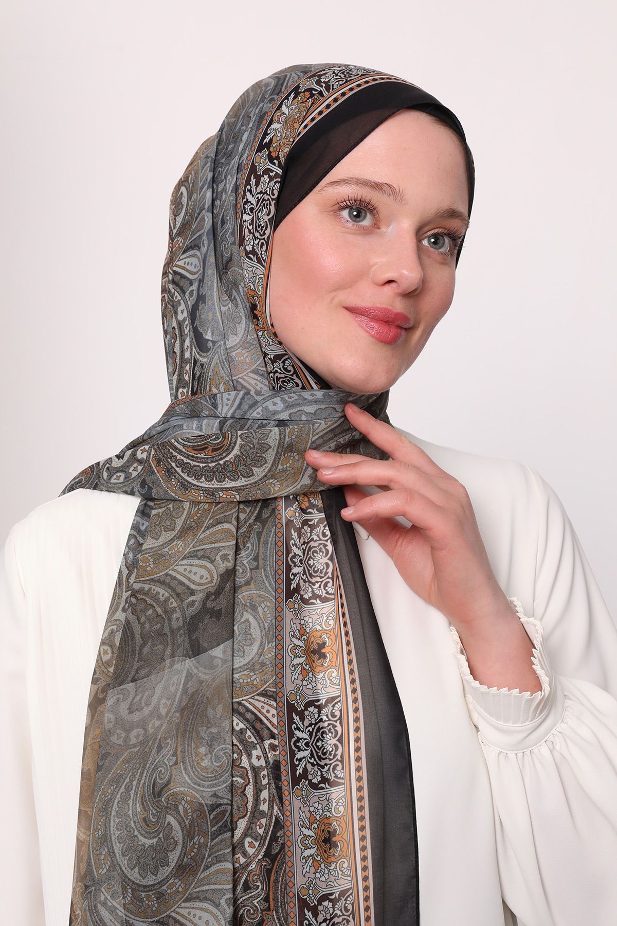LuvenSara İpek Şifon Şal