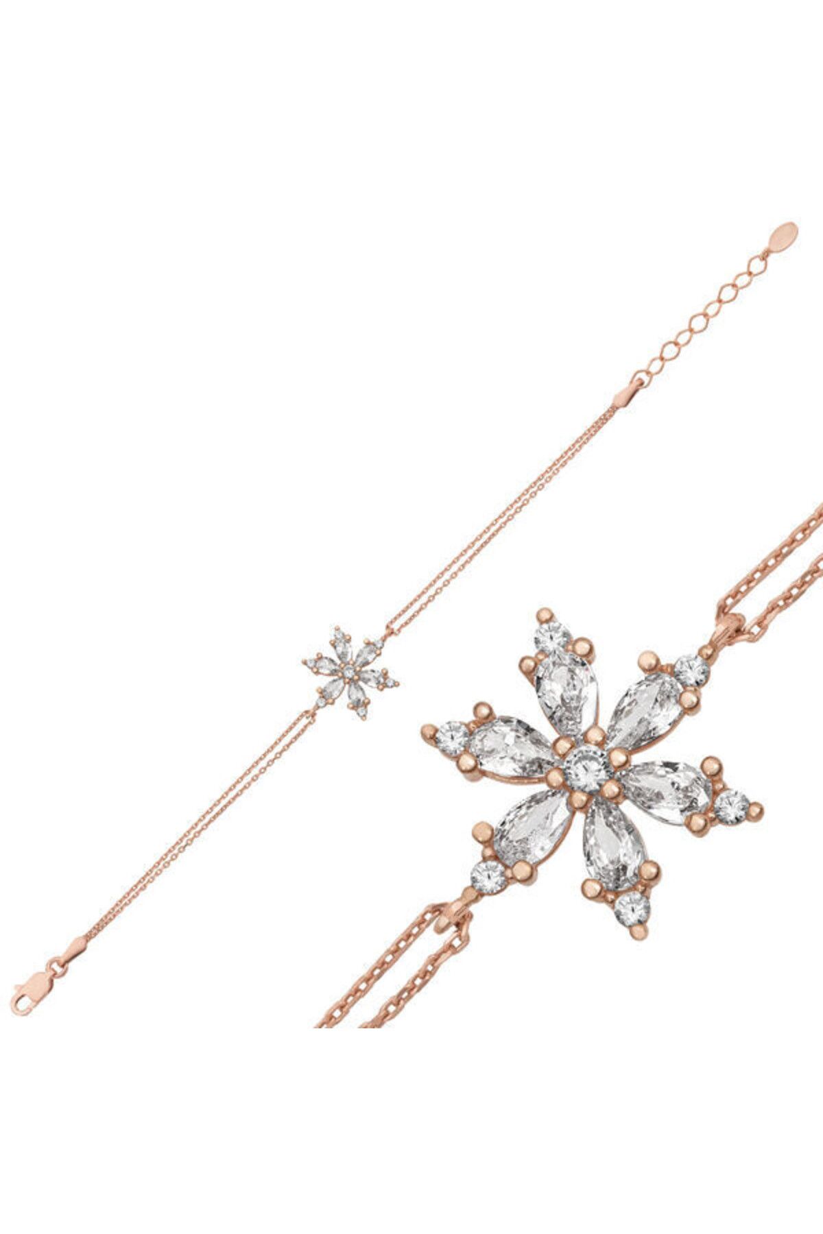 shop Beyaz Lotus Çiçegi 925 Ayar Gümüş Bileklik