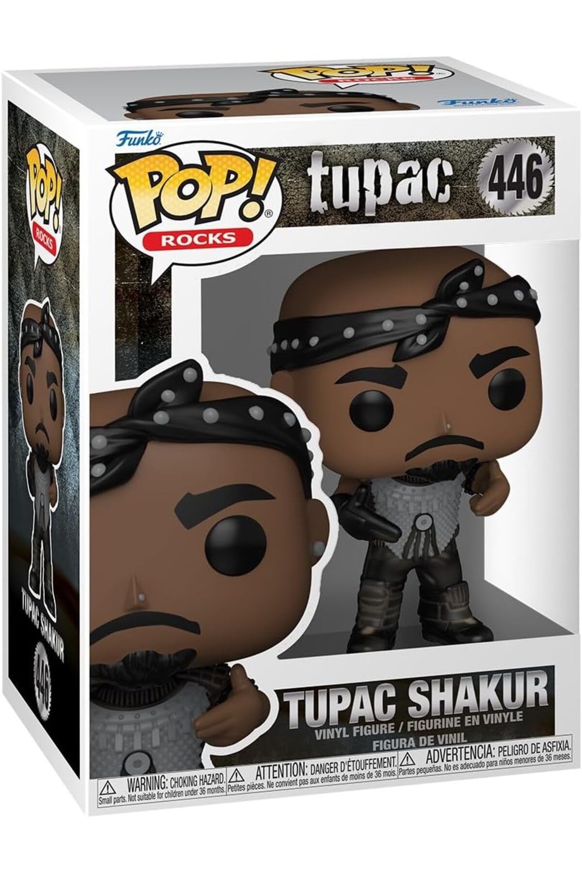 Funko Pop! Rocks: Tupac California Love Vinil Koleksiyon Figürü, Resmi Ürün