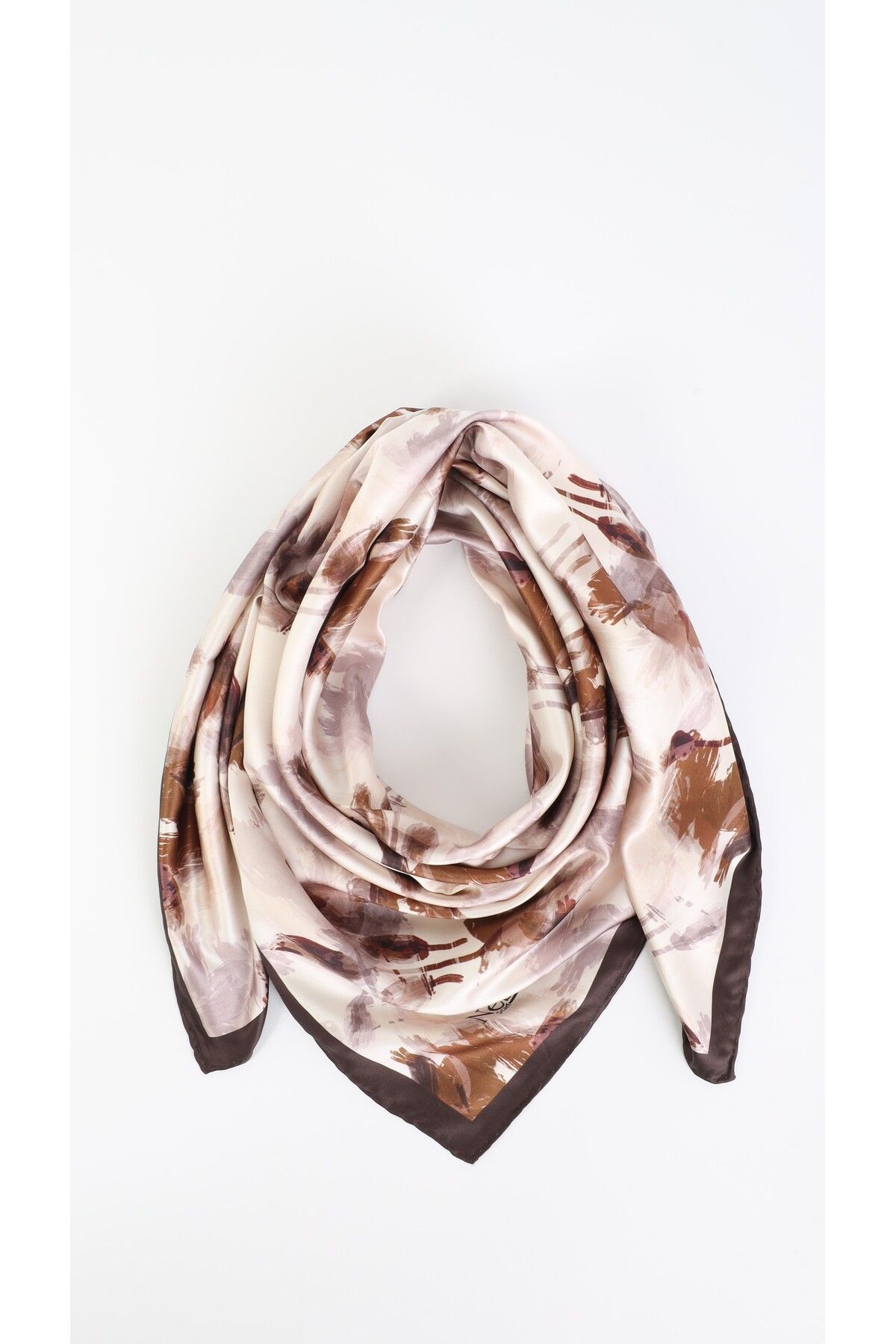 NESSCARF İthal İpek Saten Eşarp