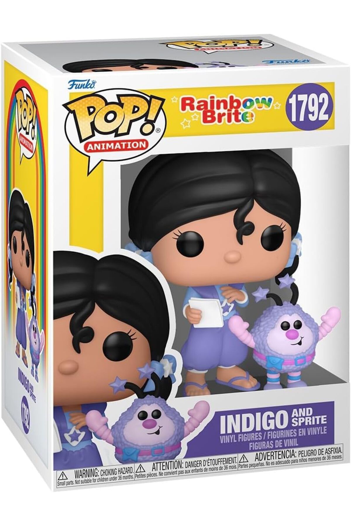 Funko POP! & Buddy: Rainbow Brite, Indigo Doll & Hammy Vinil Figür